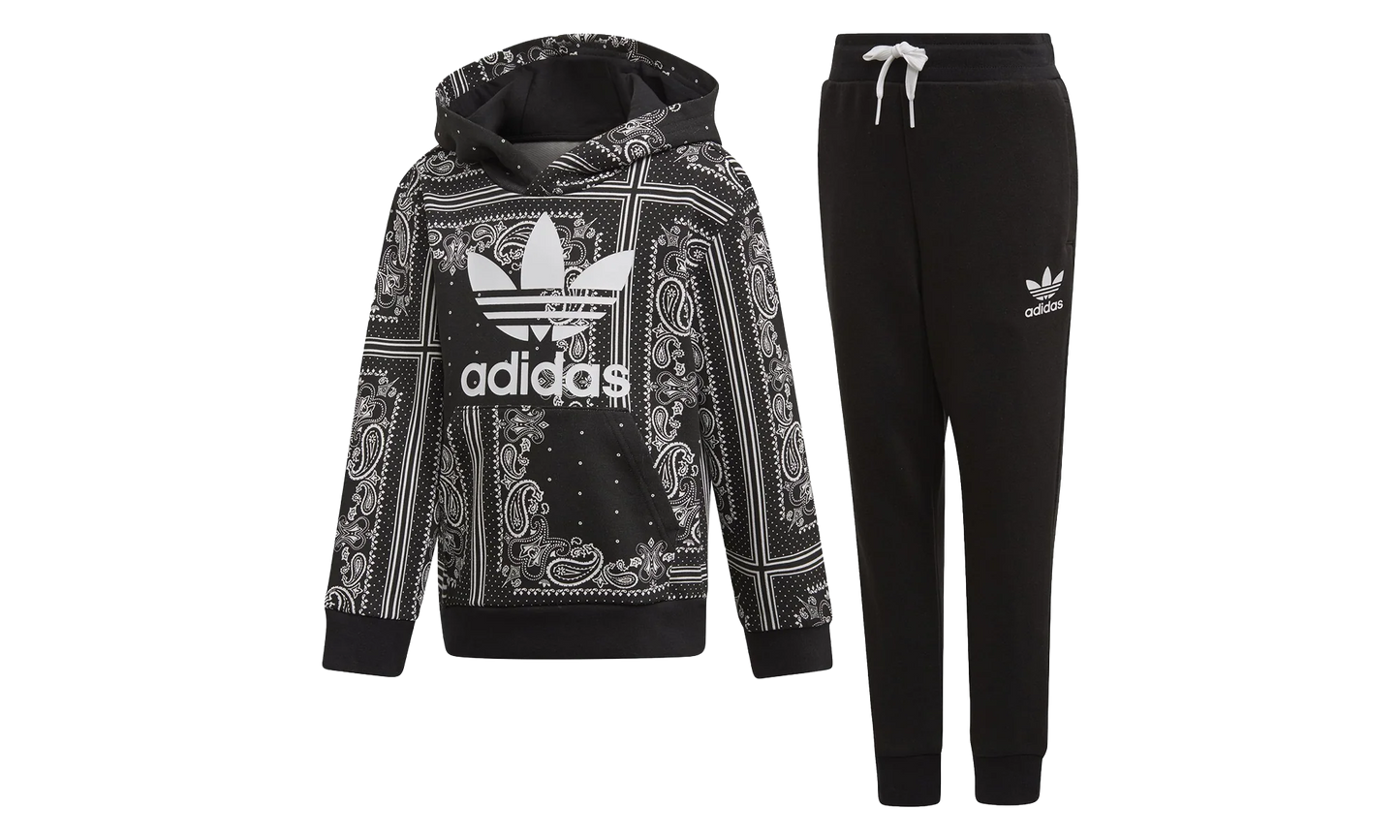 Bandana Hood Set GS "Black / White" DW3848