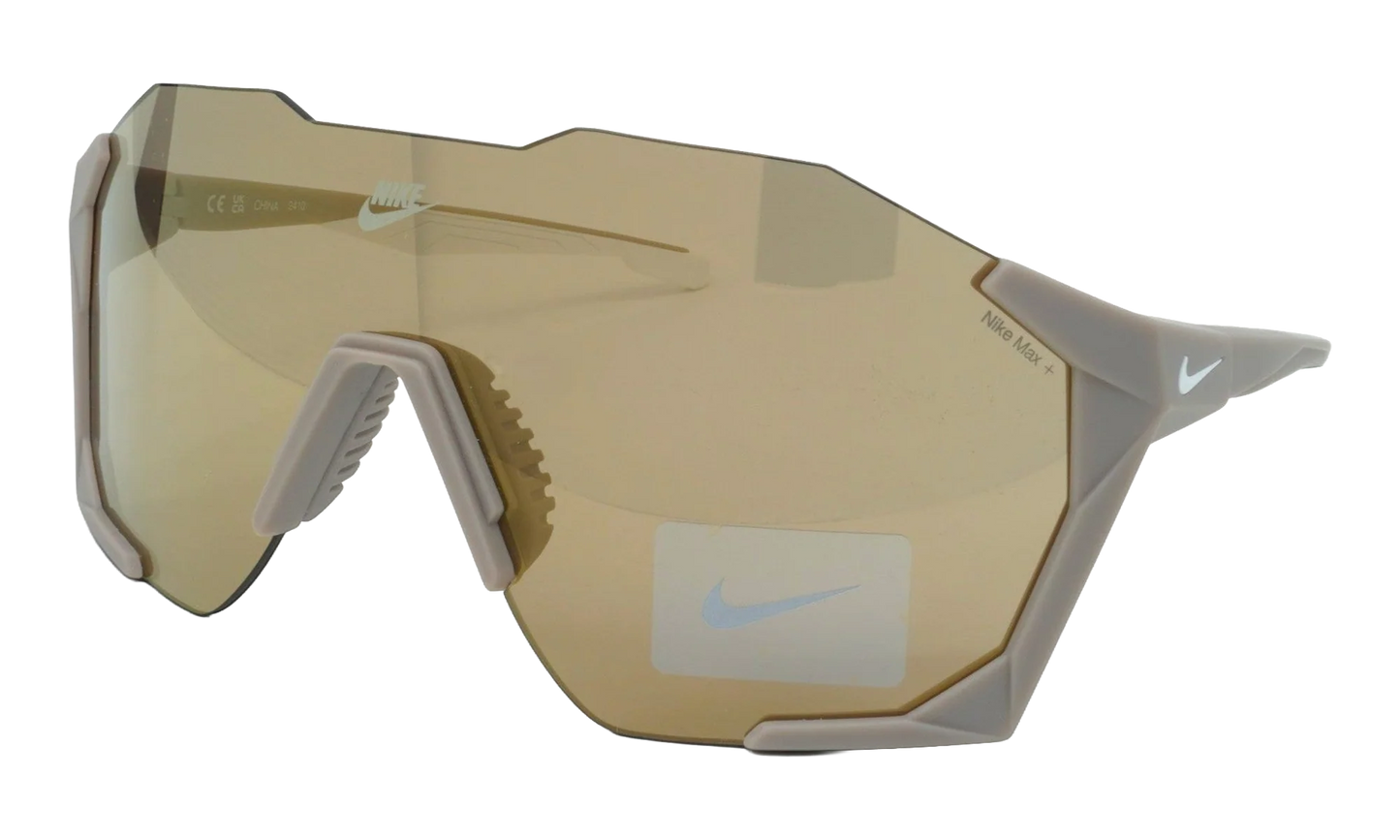 Charged Shield Sunglasses "Matte College Grey / Gold Mirror" IB3518X 009
