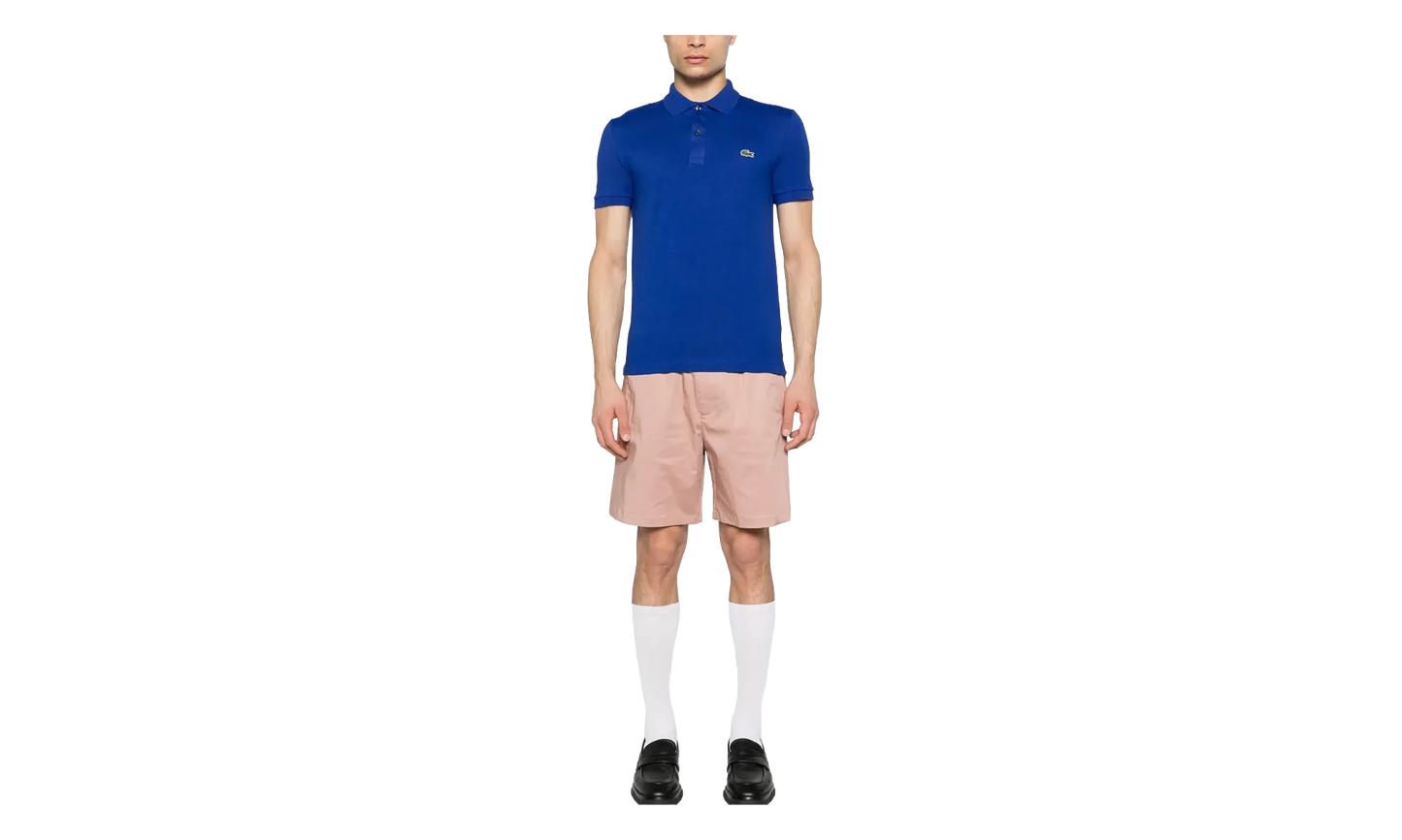 Slim Fit Petit Piqué Polo T-Shirt "Blue" PH4012 BDM