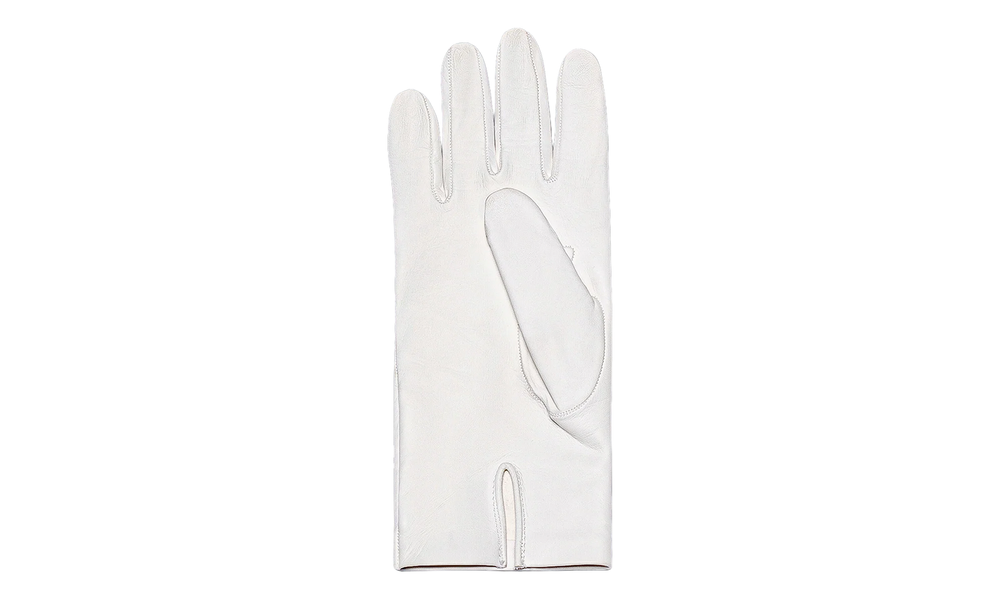 LEATHER GLOVES "WHITE" S67TS0026SY1536101