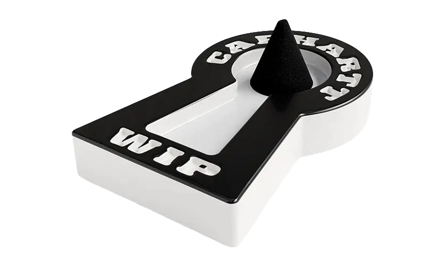 Locked Cone Incense Holder "White Black" I036752 00A XX
