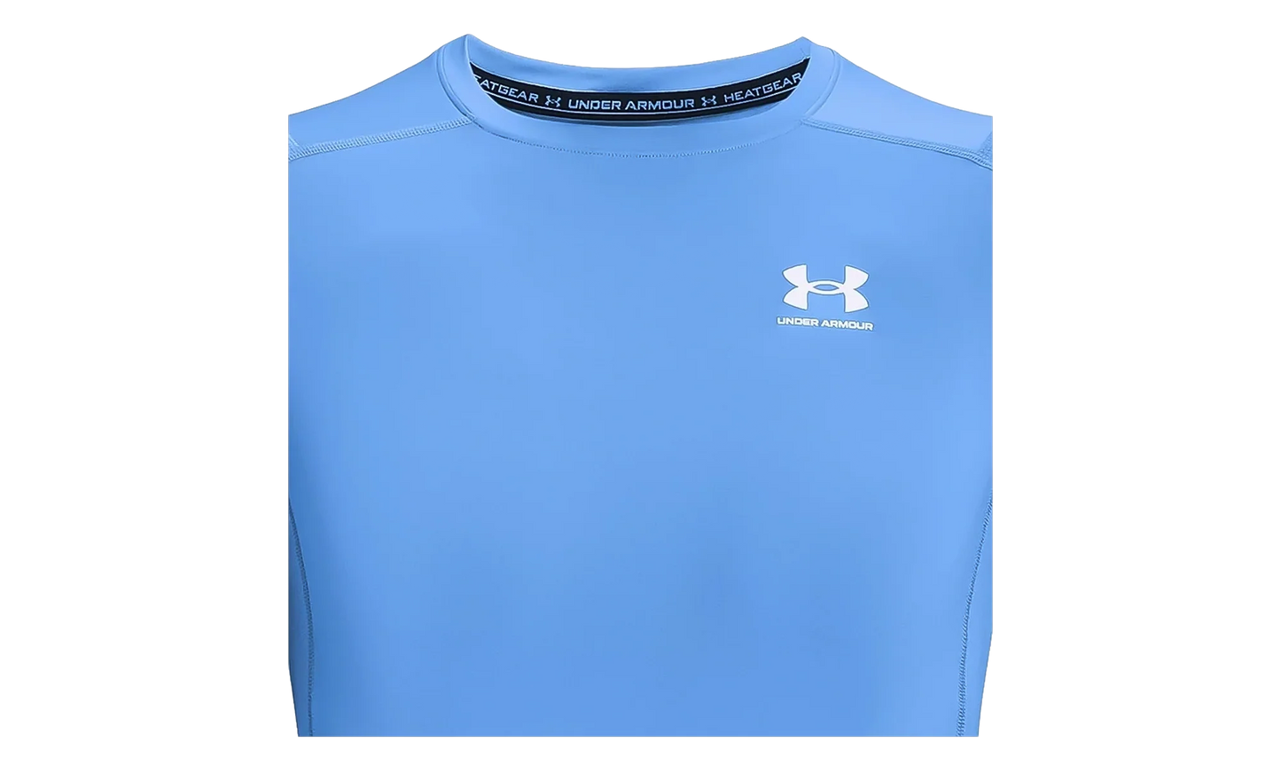 HeatGear Compression Short Sleeve "Carolina Blue / White" 1361518 475