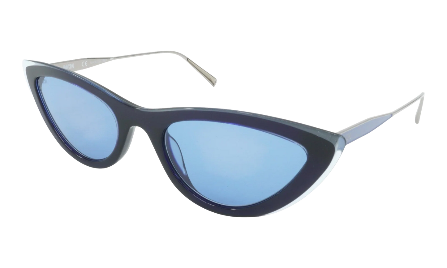 Cat Eye Sunglasses "Navy Blue" MCM699S-418