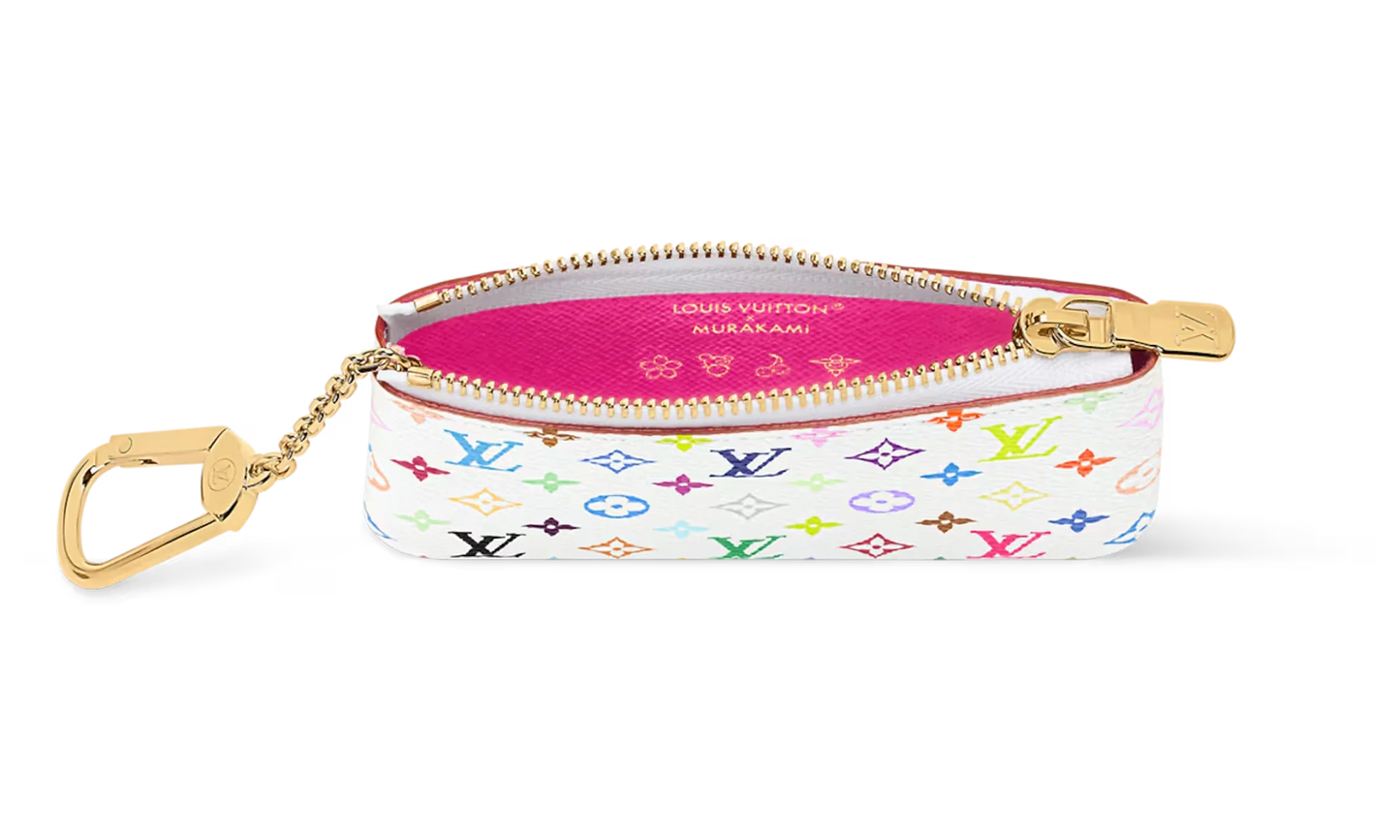 Key Pouch "Takashi Murakami - Multicolor White" M28388