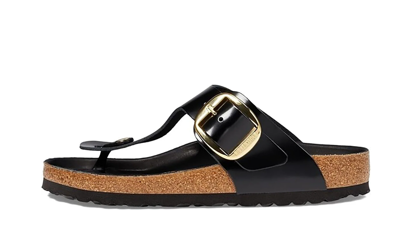 Gizeh Big Buckle "Natural Leather Patent - Nappa Glamour" 1021467