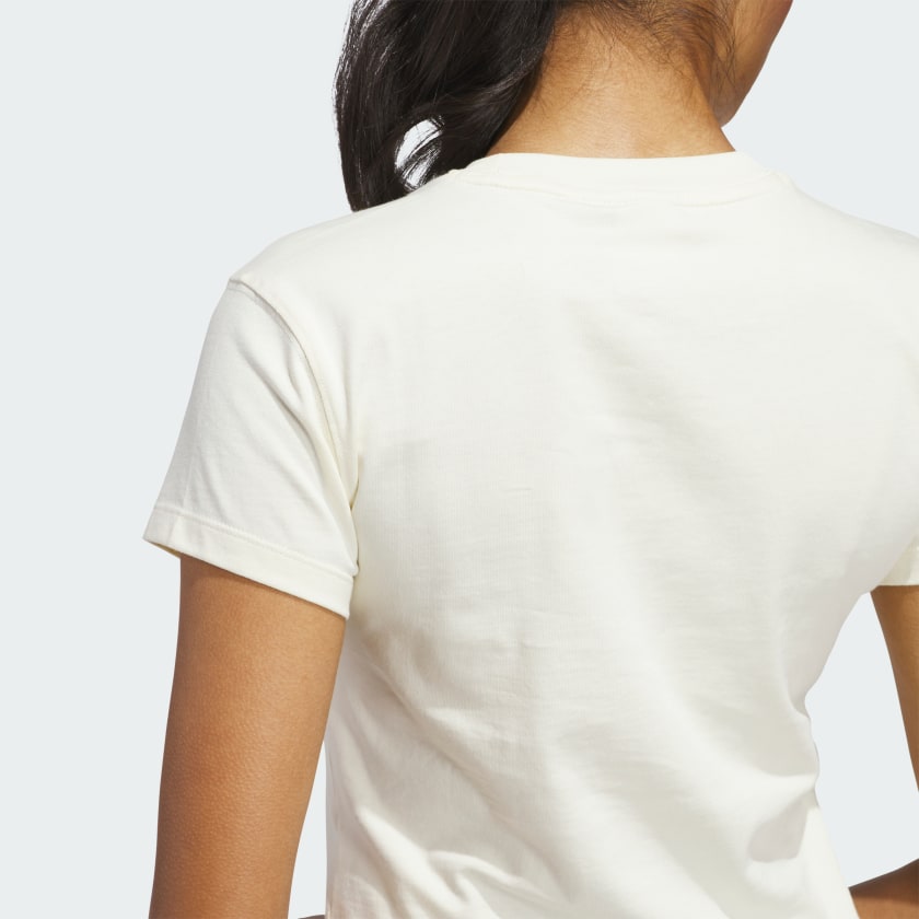 Women's adidas Archive Graphic Slim Volleyball Tee