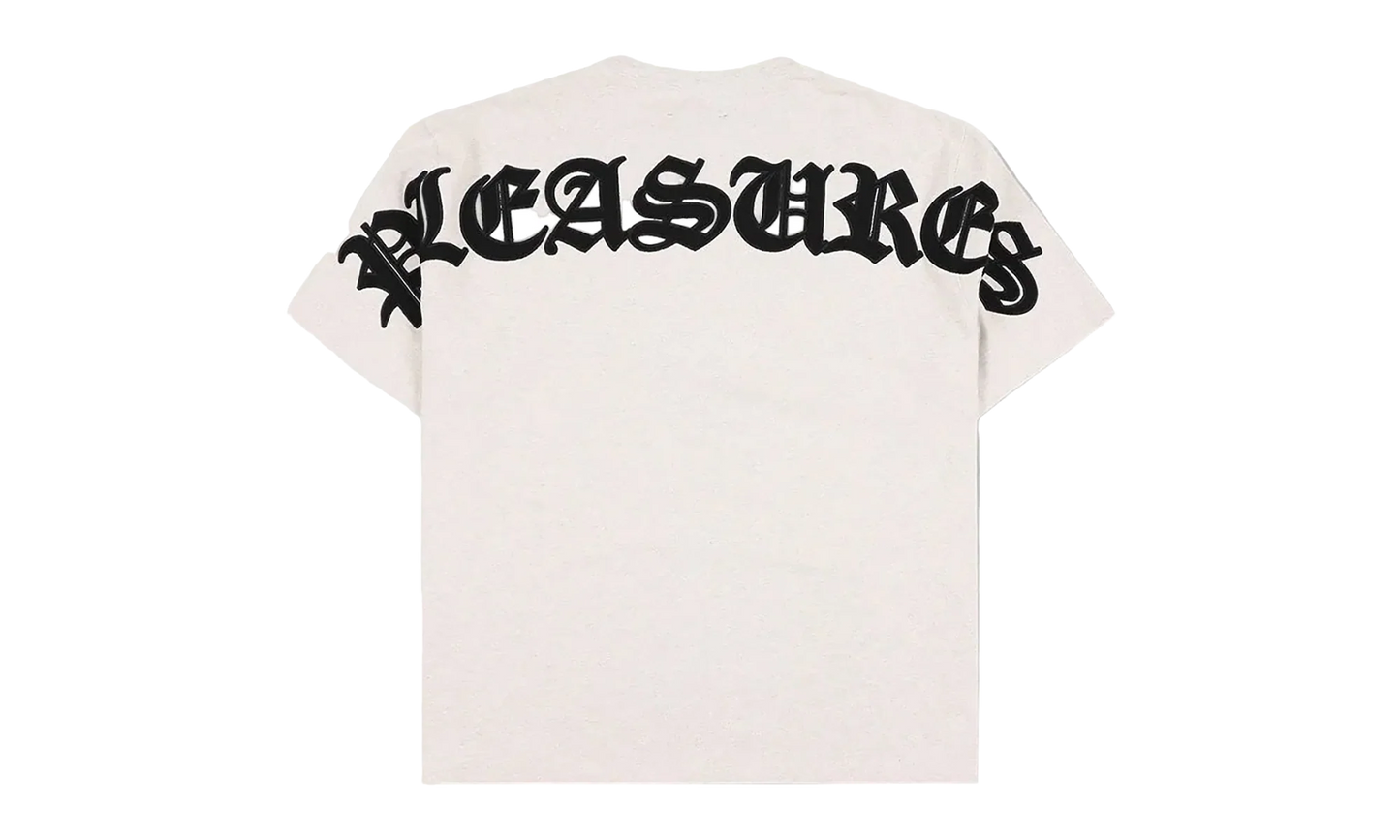 Neural SS applique Tee "Oatmeal" P26SP026-OAT
