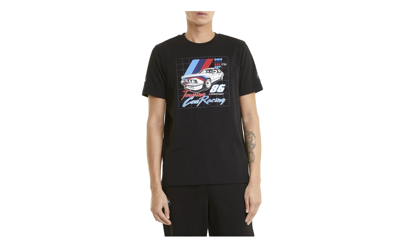 BMW Motorsport Vintage Tee "Black" 599492 01