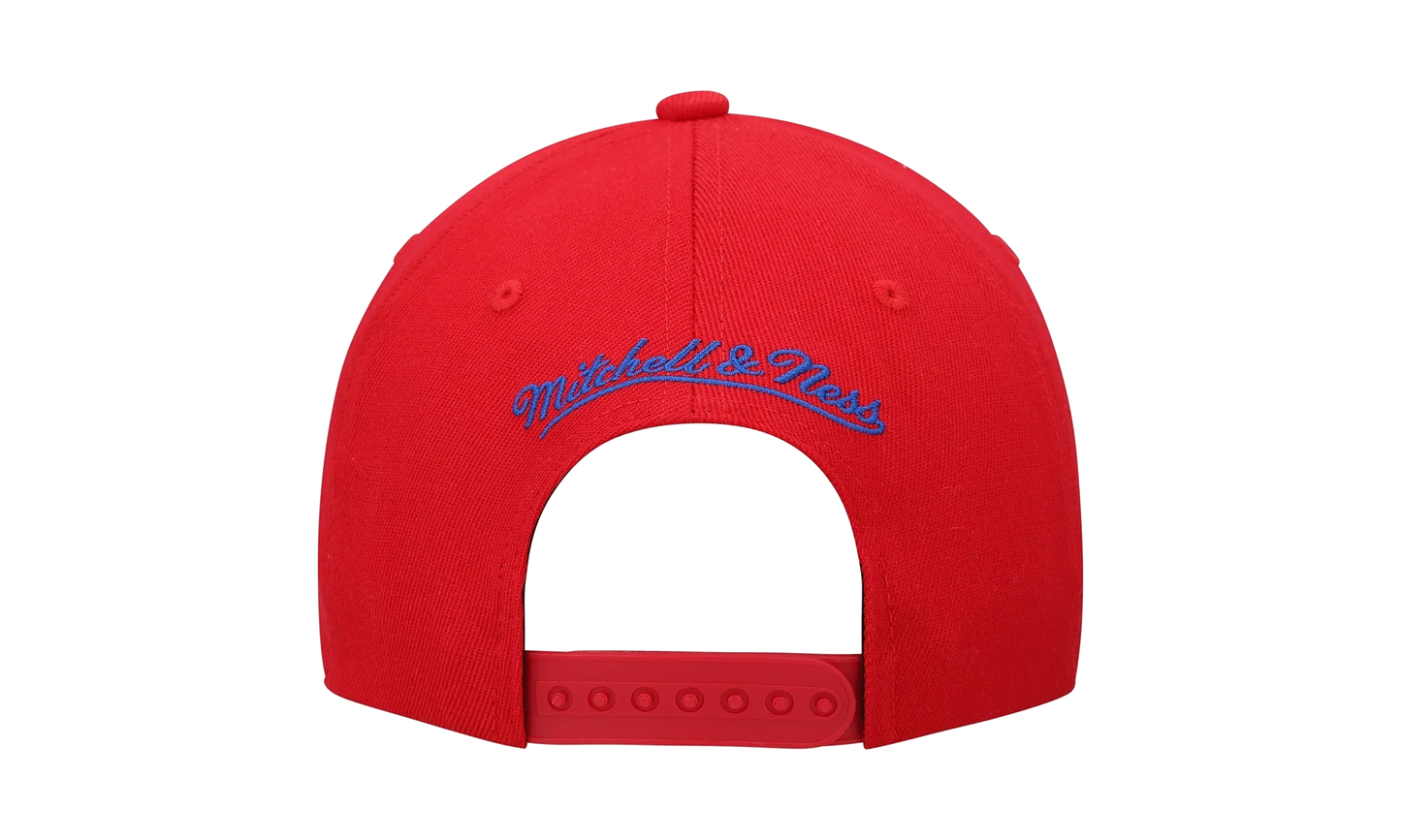 NBA Team 2 Tone 2.0 Stretch Snapback Cap "Los Angeles Clippers - Red / Royal" HHSS3265 LACYYPPPRDRY