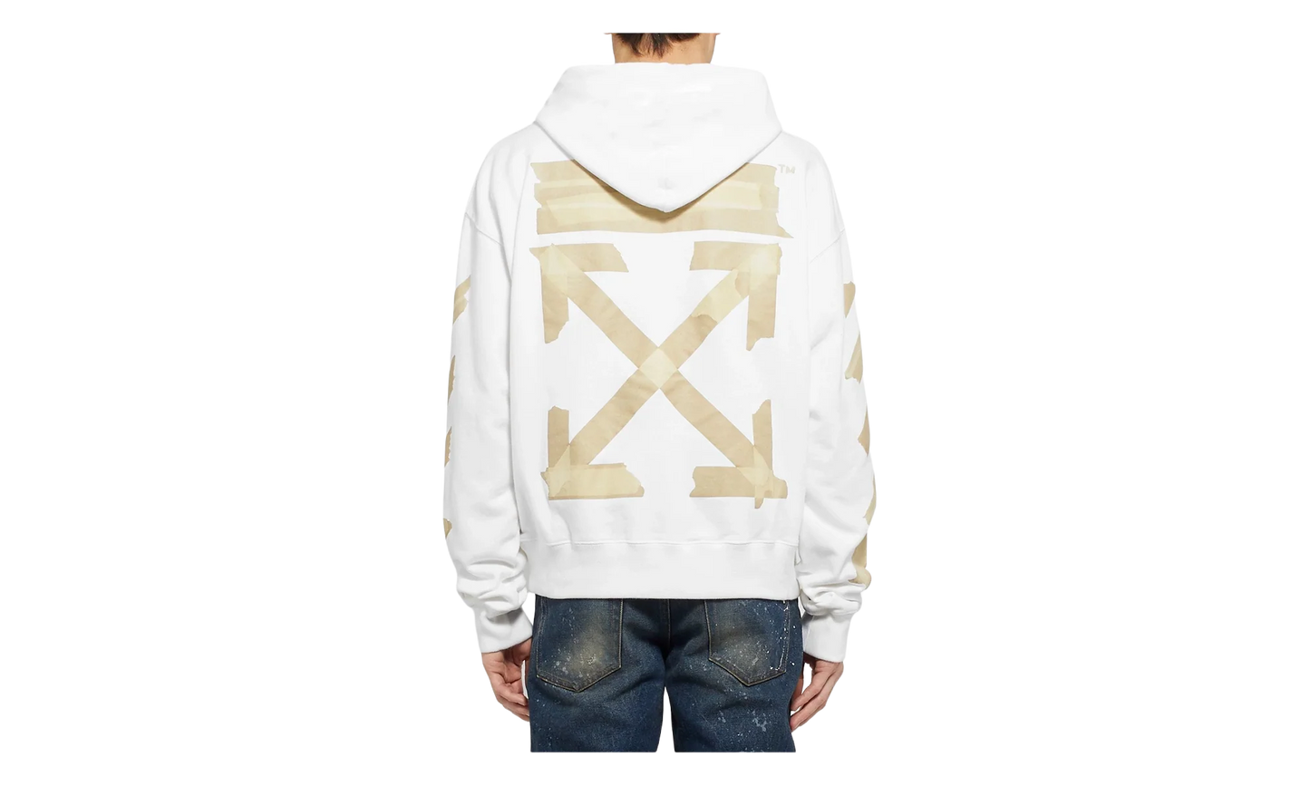 SS20 Arrows Sketch Mens Logo Sweater "White" OMBE001R20E300020148