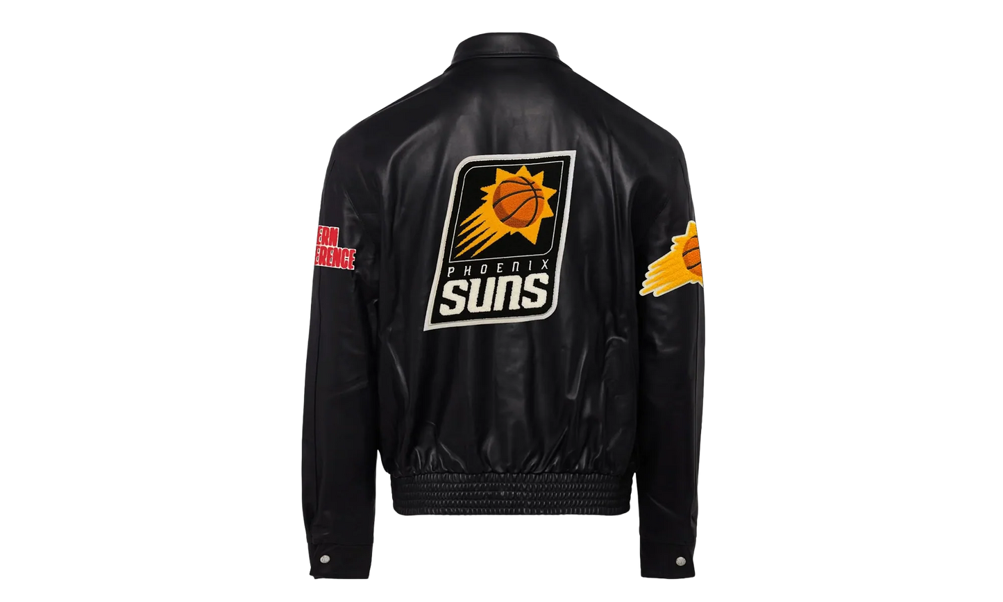 Full Leather Jacket "Phoenix Suns" NBA 104UN