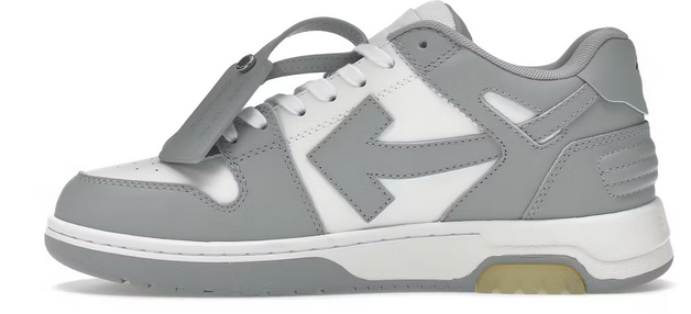 Out Of Office "OOO" Low Tops Grey White