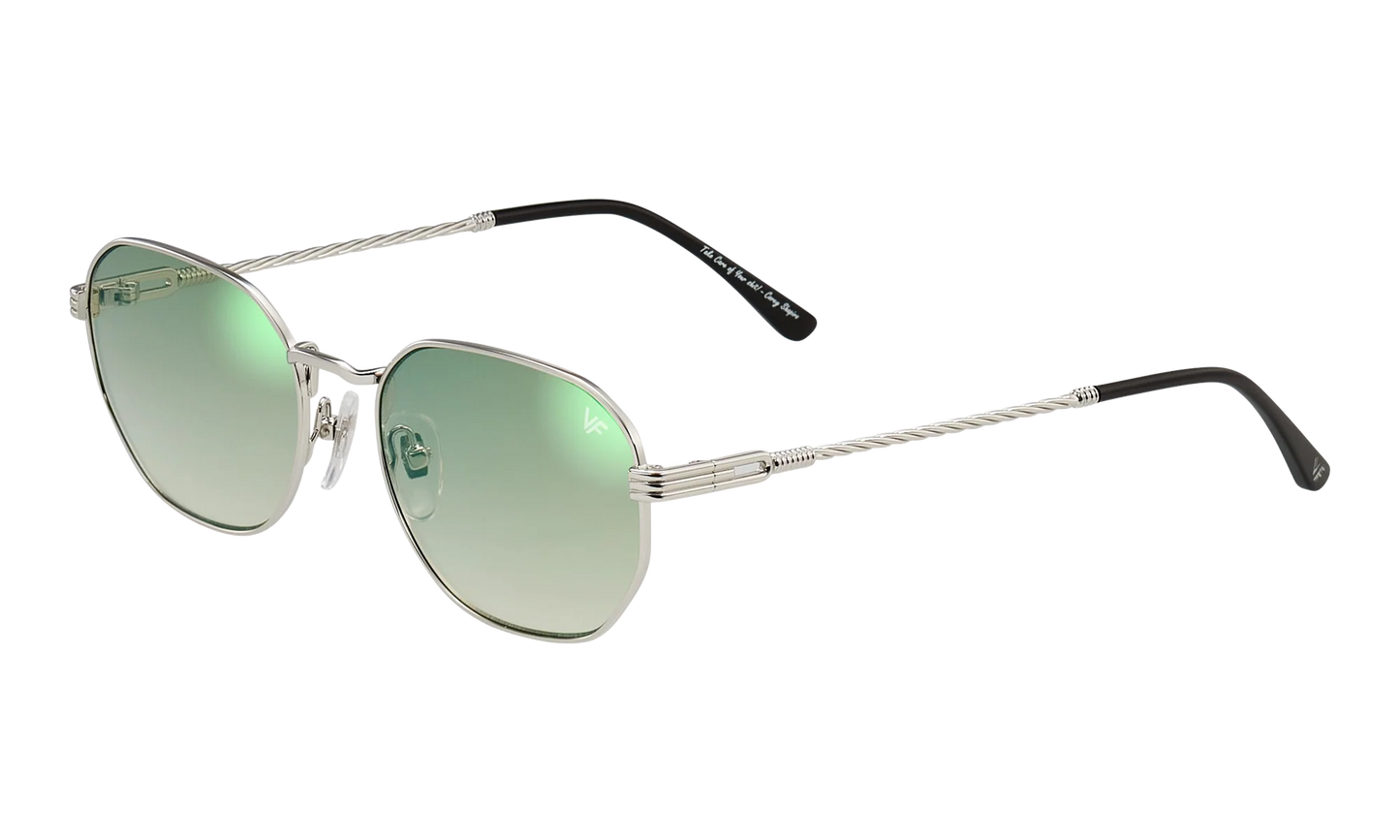 Detroit Player XL 18KT "White Gold / Money Green Gradient Flash Green" MPDX2 0013 5C1