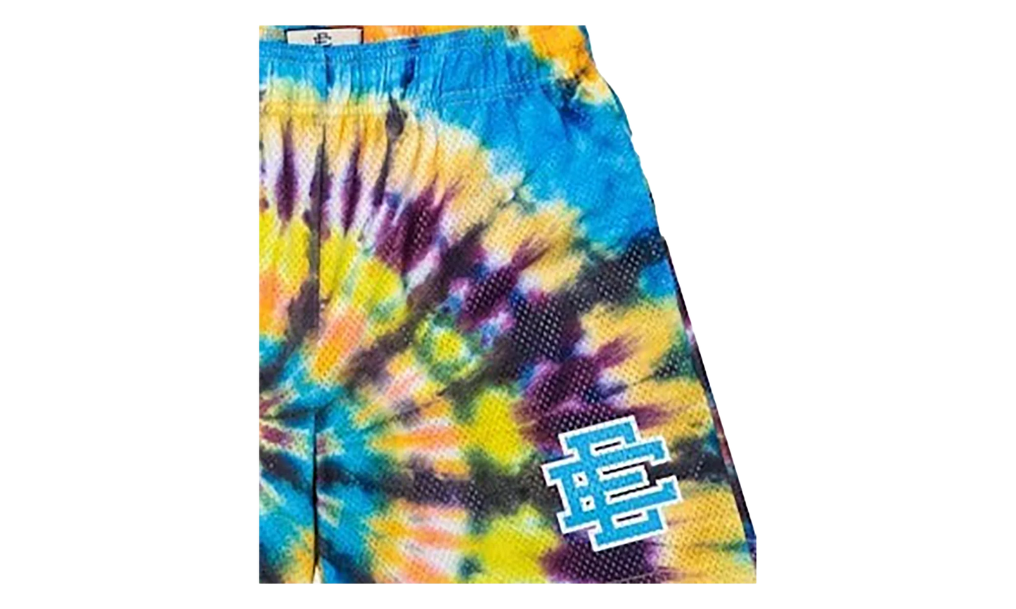 EE Basic Shorts (FW22) "Tie Dye Yellow Blue" EE217
