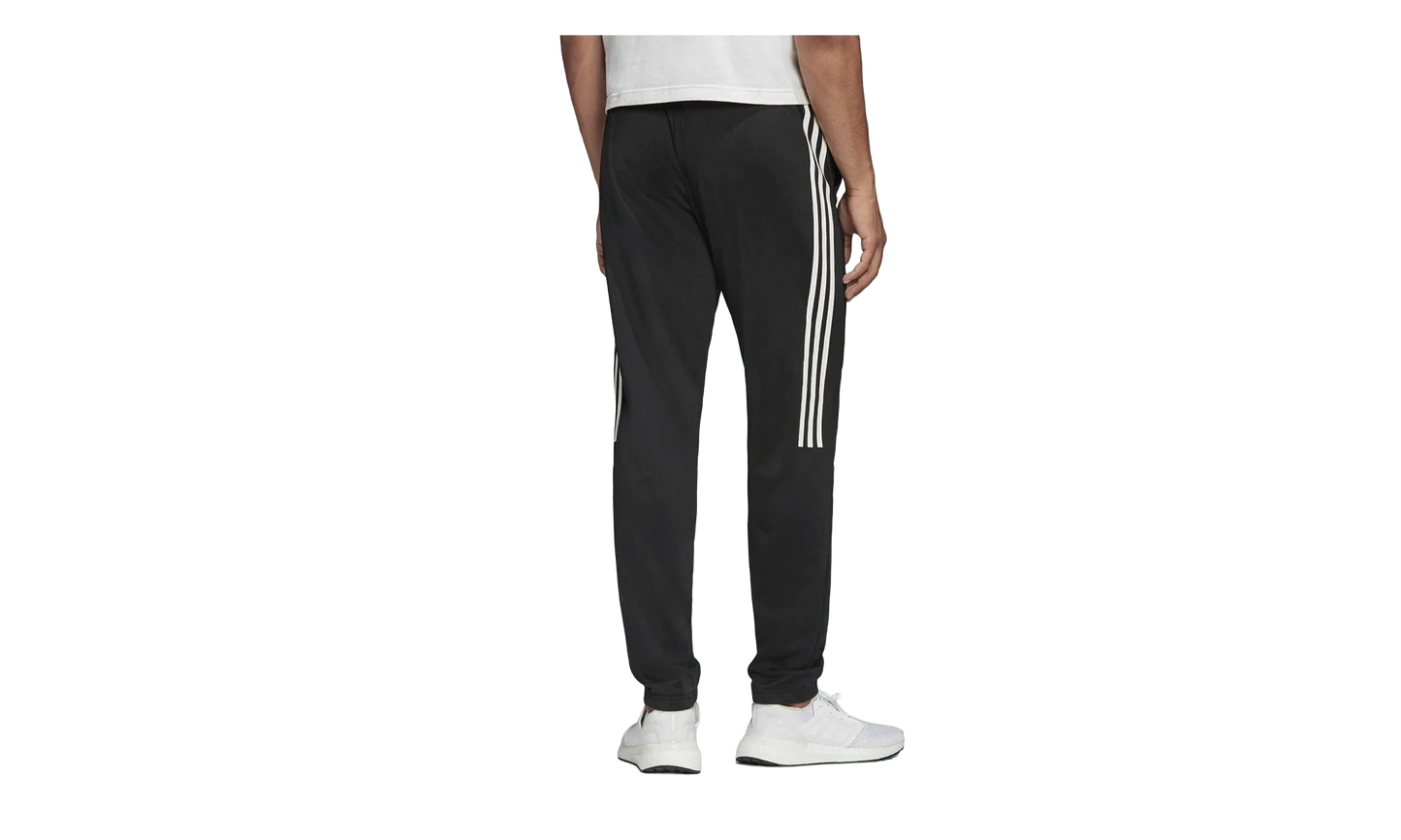 ESSENTIALS 3-STRIPES TAPERED TRICOT PANTS "Black" FK3157
