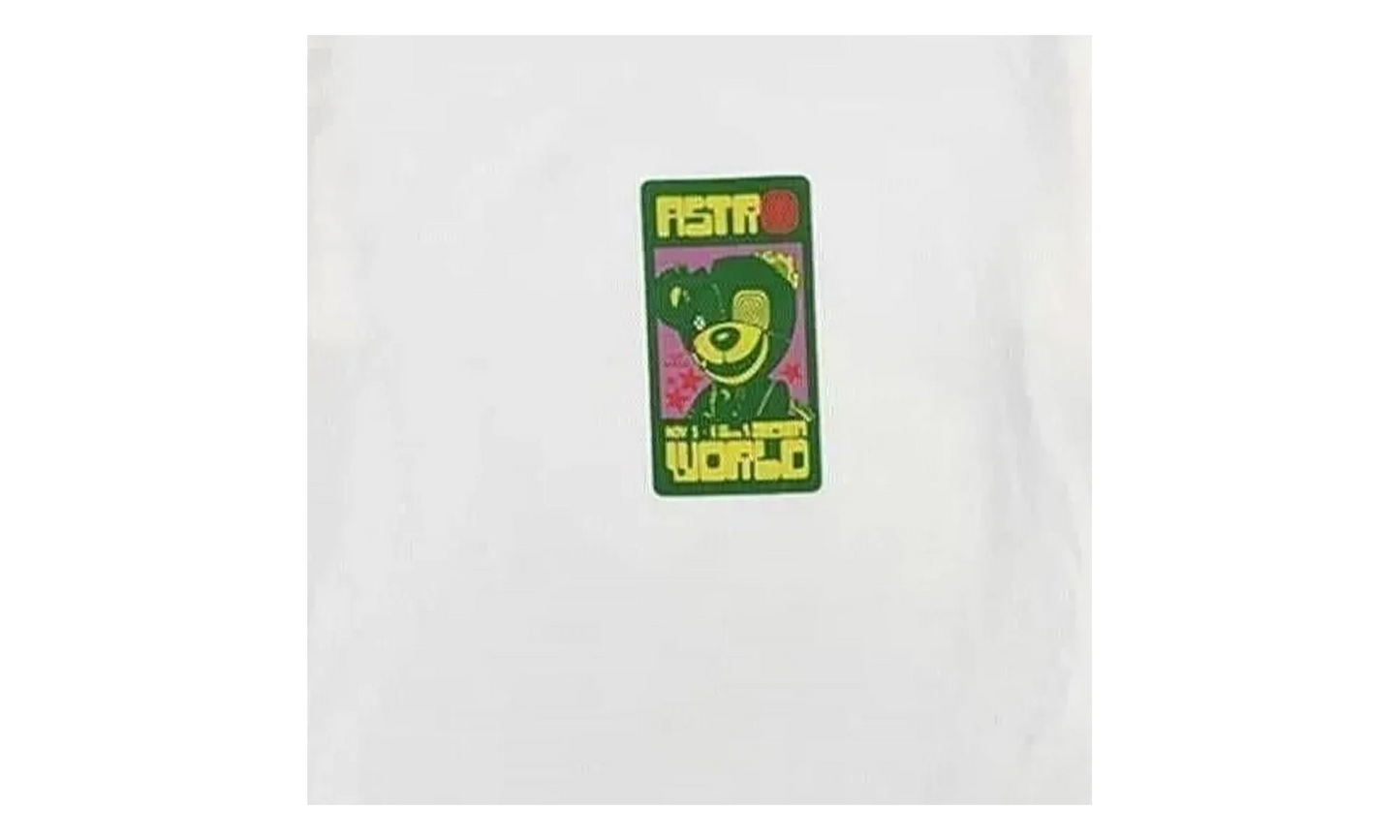 Astrofest Scare Bear T-Shirt "White" TSUC65