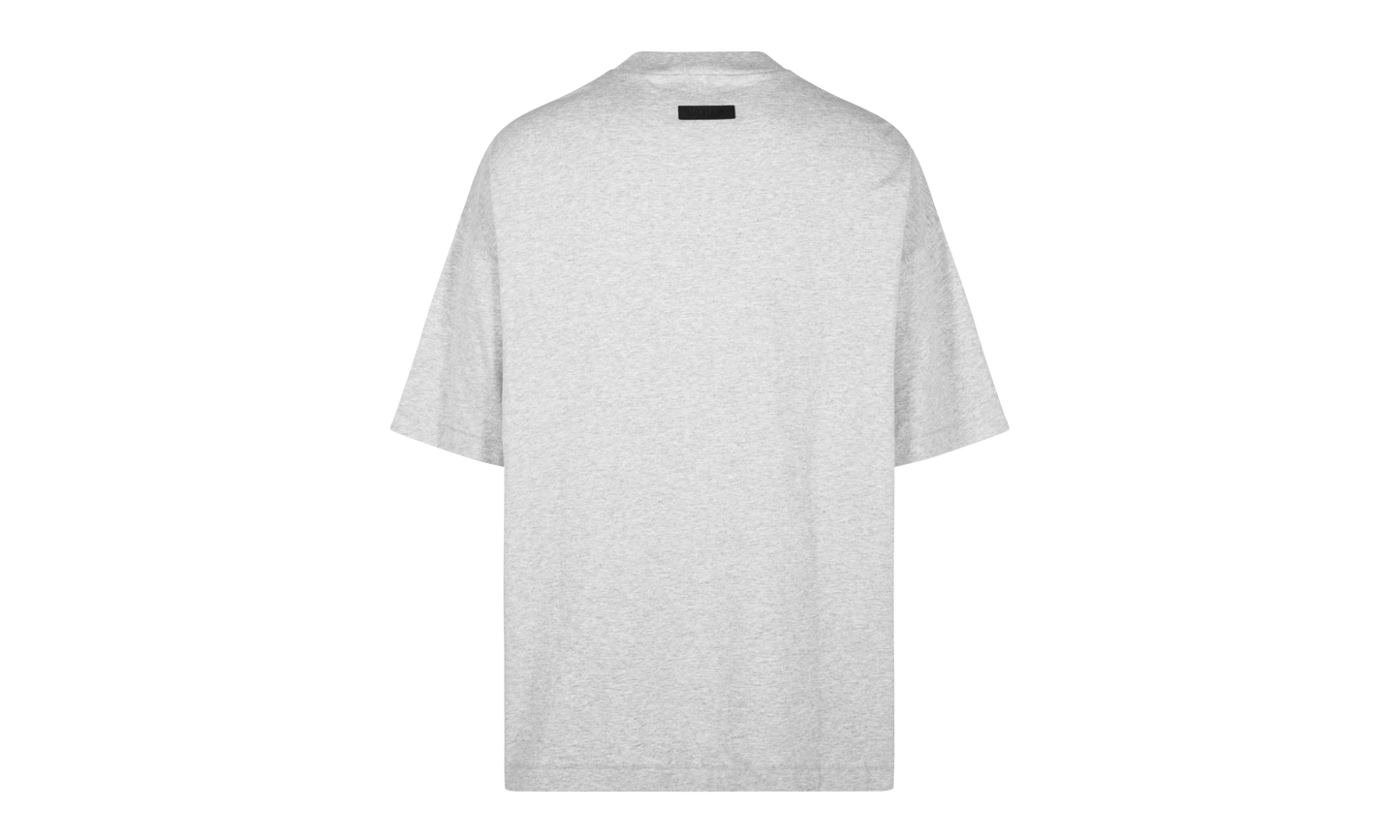 TAB CREWNECK TEE "LIGHT HEATHER GREY" 125SP244196F