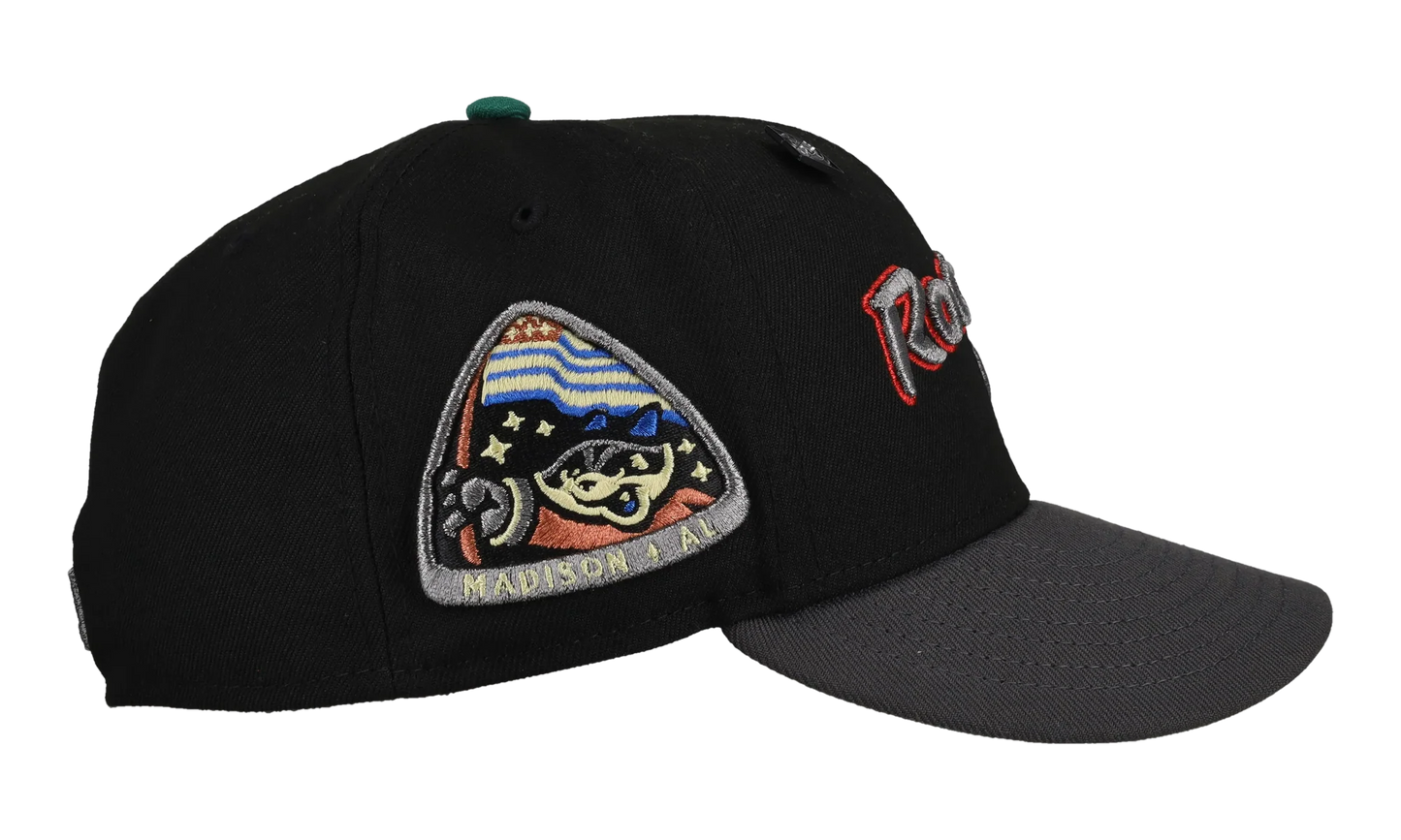 59FIFTY Rocket City Trash Pandas 59Fifty Fitted Hat "Black / Graphite / Metallic" 123451298542
