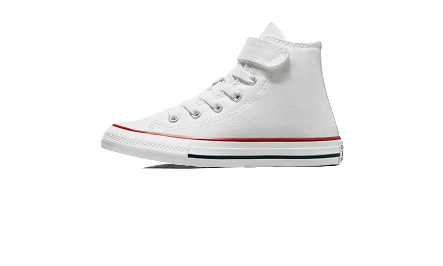 Chuck Taylor All Star 1V High Top Platform Shoes GS "White" 372884C