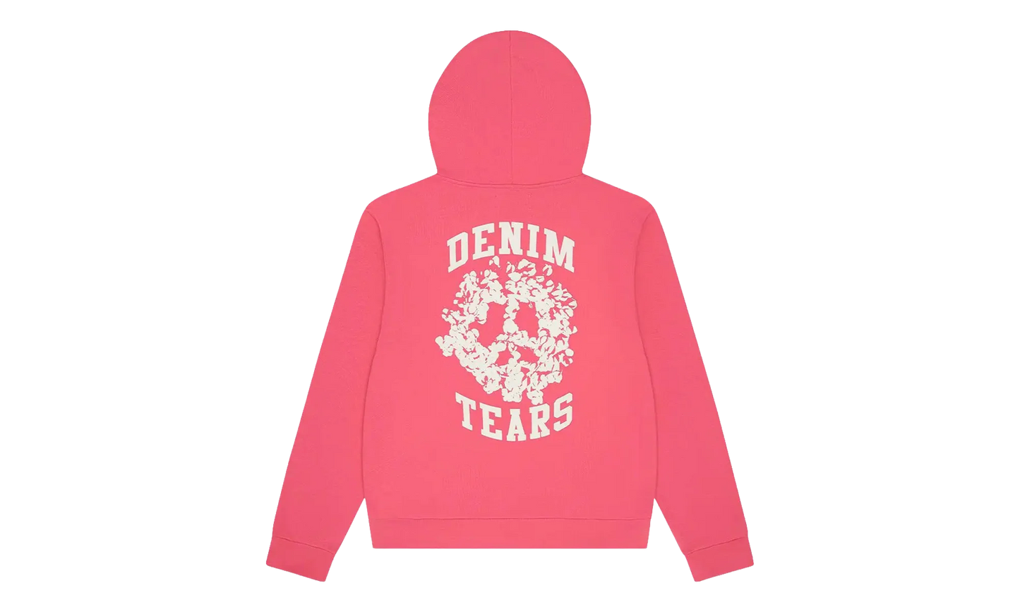 Denim University Zip Hoodie "Pink" DT426