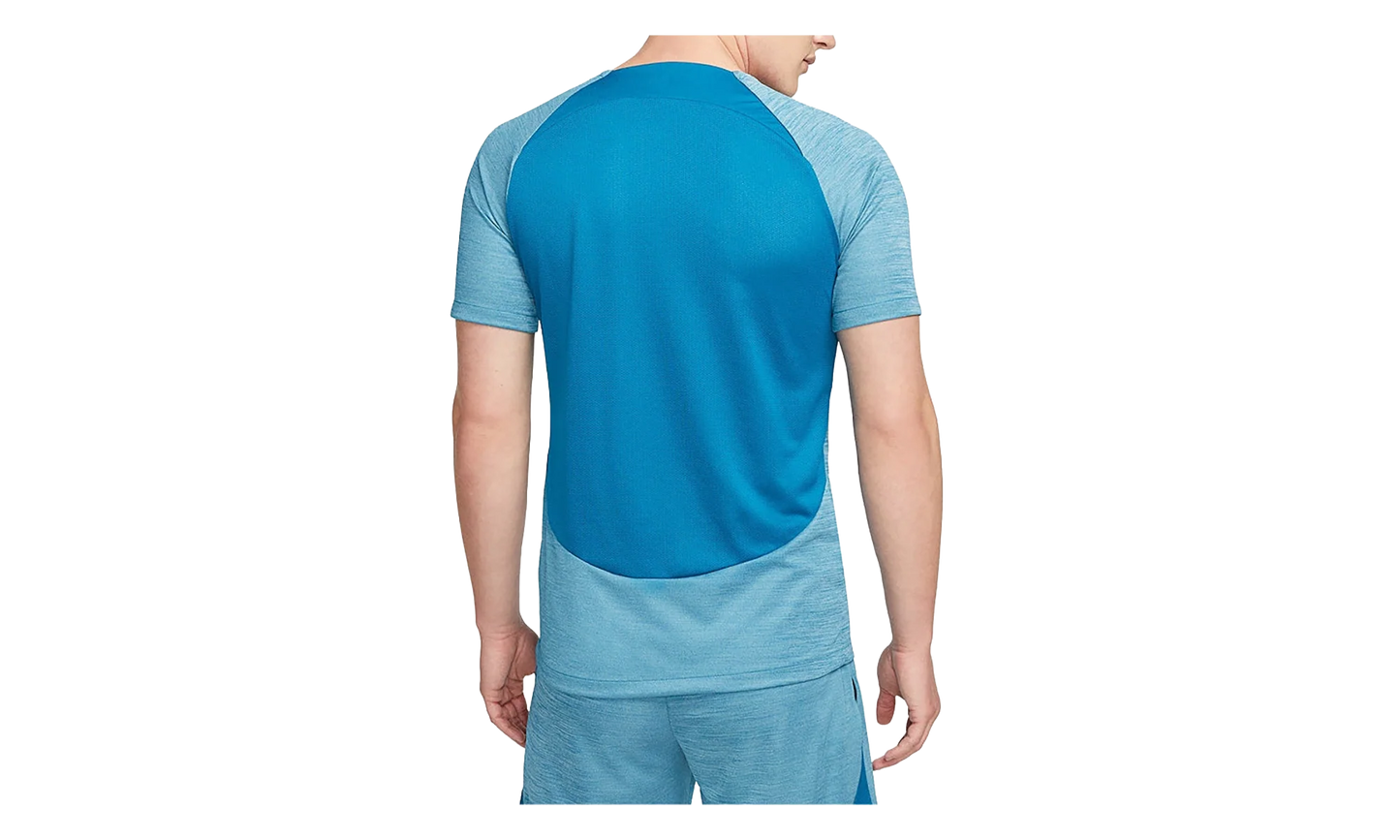 Dri-FIT Academy Short-Sleeve Football Top "Green Abyss / Pure / Green Abyss / White" DQ5053 301