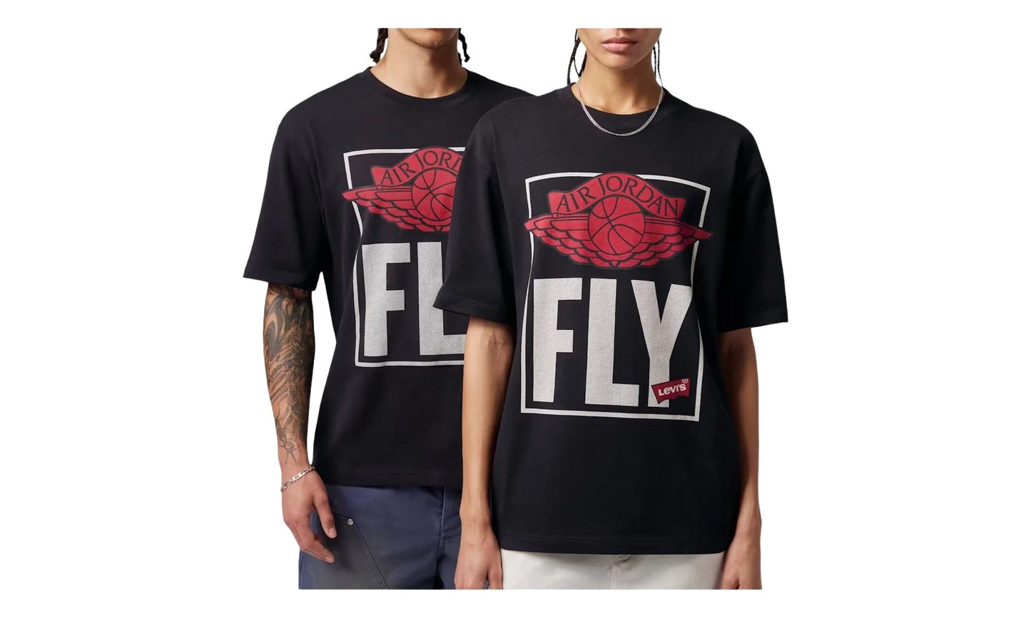 Air Jordan x Levi's T-Shirt "Black" IM6728 010
