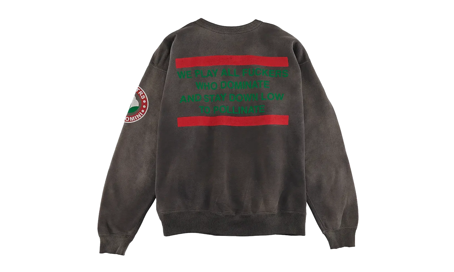 Denim Tears Aged Crewneck Sweatshirt "Grey" SM A21 0000 050