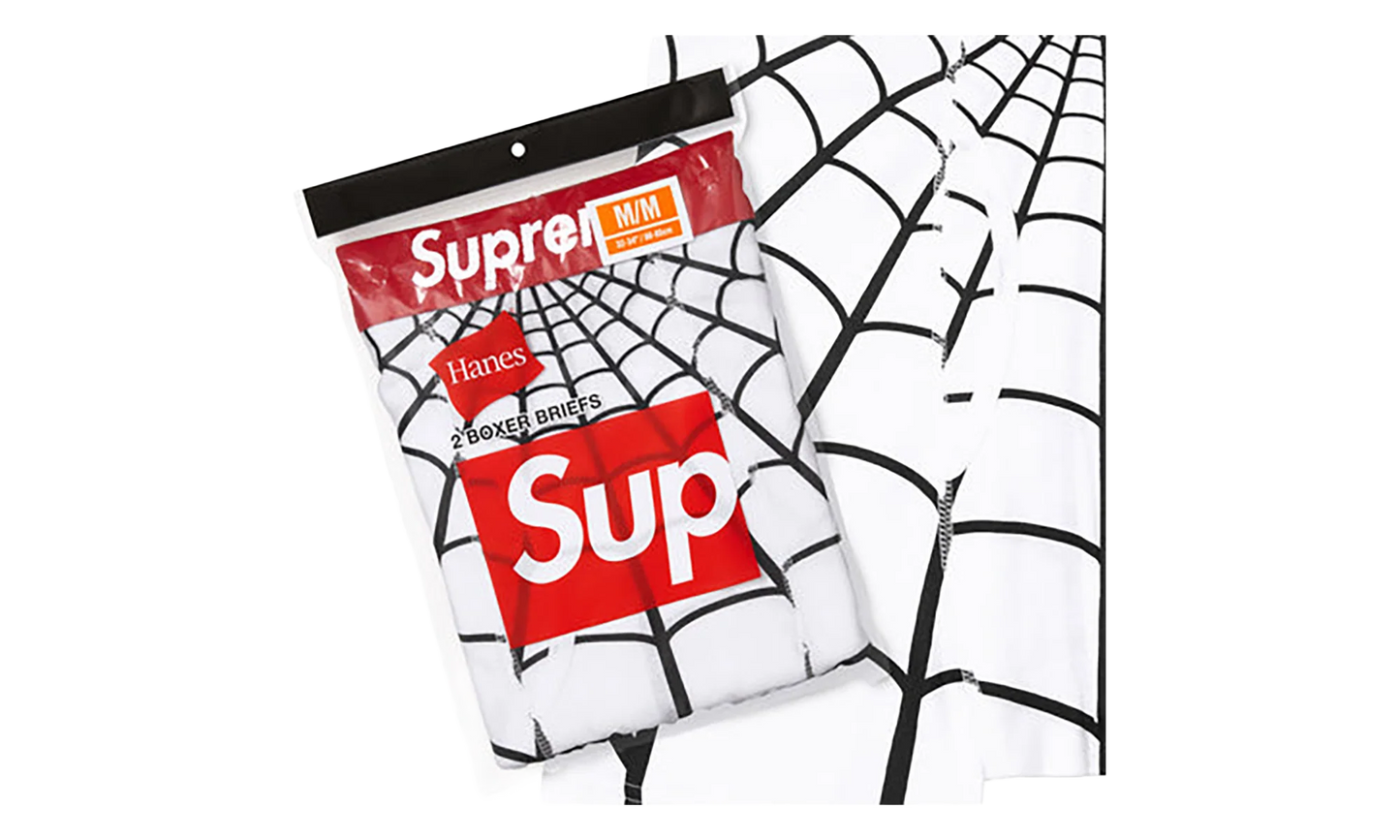 Spider-Man Boxer Briefs (2 Pack) "SS26 - White" SU27006