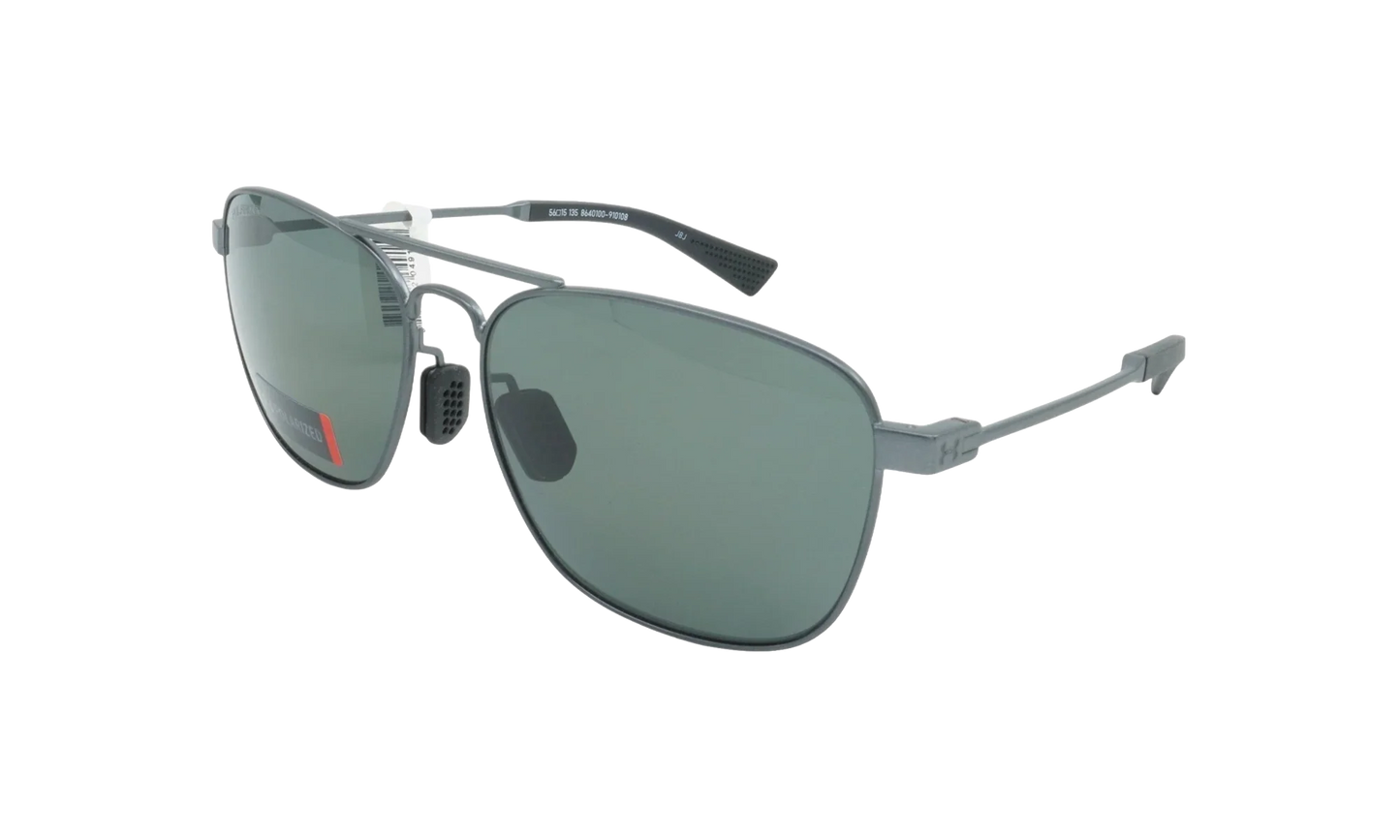 Rally Polarized Sunglasses "Gray Polarized - Satin Gunmetal" 8640100 910108