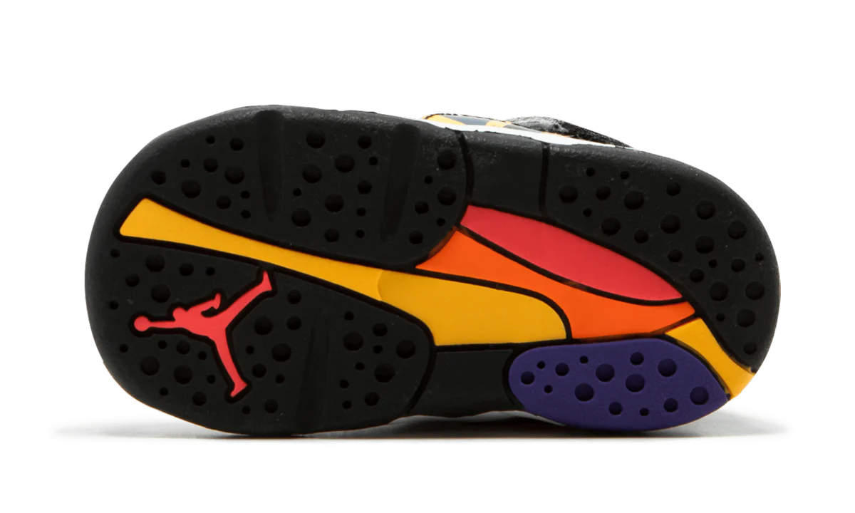 Jordan 8 BT TD "WHITE / INFRD 23 / BLACK / BRGHT CNCR" 305360 142