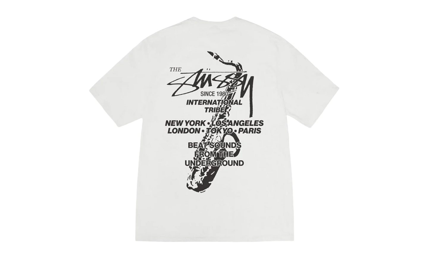 Beat Sounds Pigment Dyed T-Shirt "Natural" STUS369