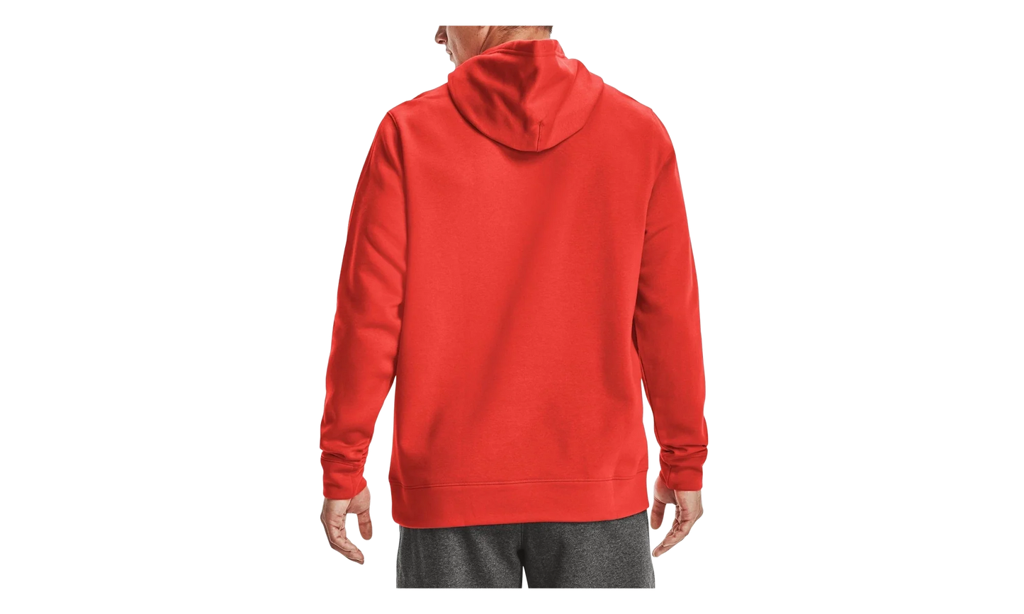 Hustle Fleece Hoodie "Dark Orange / White" 1300123 860