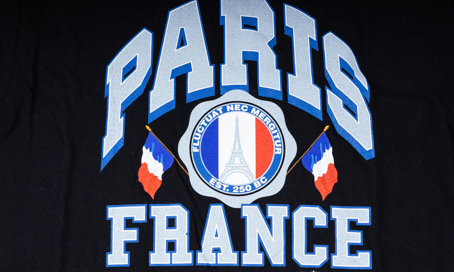 Paris France Tee "Black" STUS311