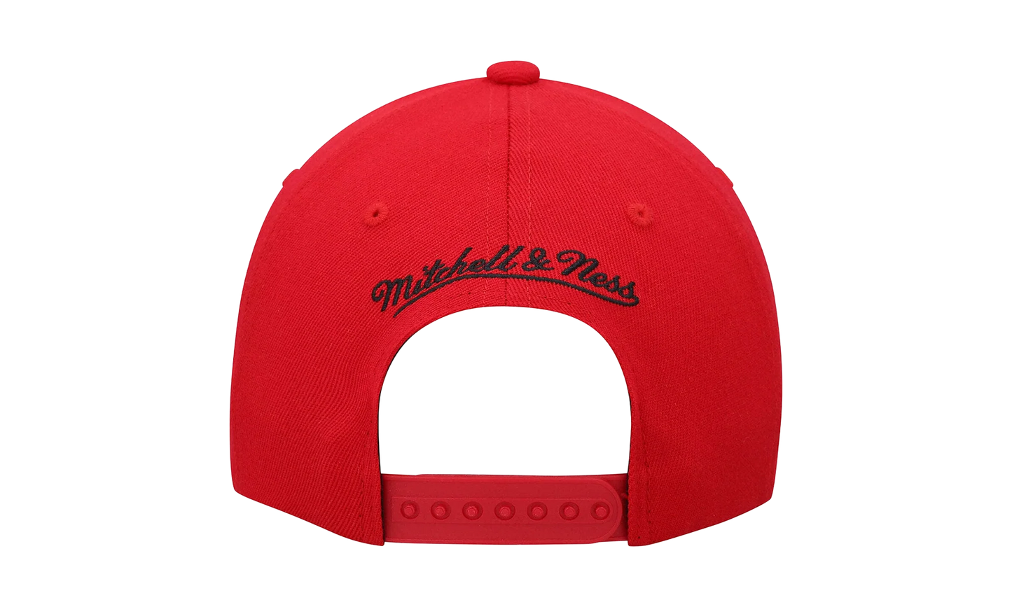 NBA Team 2 Tone 2.0 Stretch Snapback Cap "Houston Rockets - Red / Black" HHSS3265 HROYYPPPRDBK