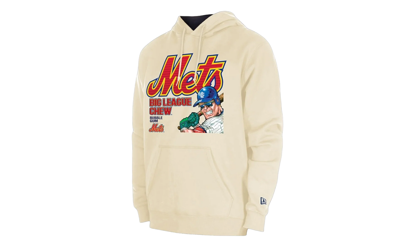 Big League Chew New York Mets Pullover Hoodie "Light Cream" NE496