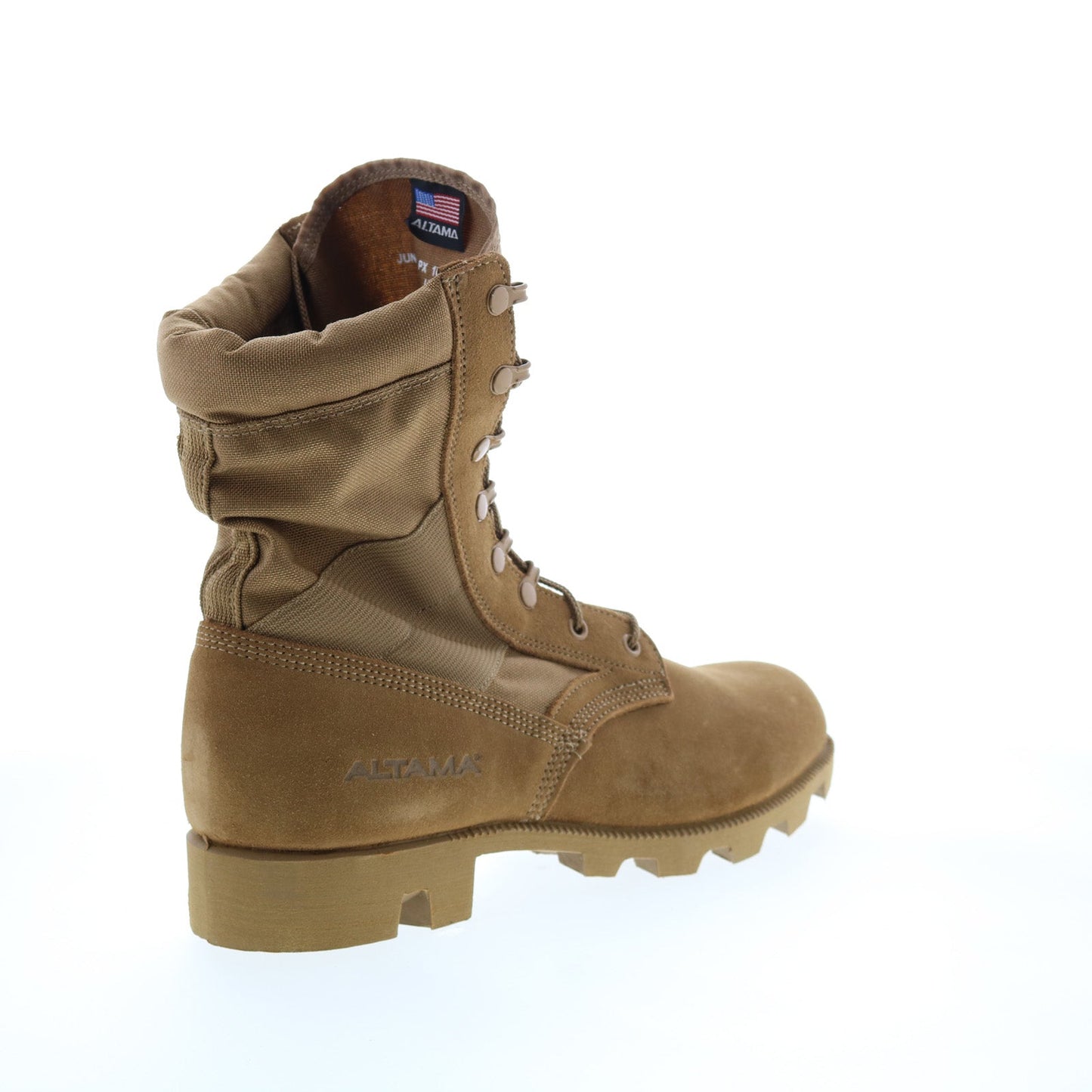 Altama Jungle PX 10.5“ 315503 Mens Brown Wide Suede Lace Up Tactical Boots