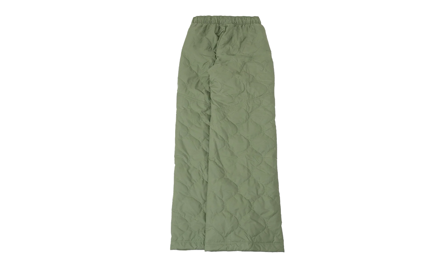 Essential Quilted Pants "Oil Green / Black" FB8722 386