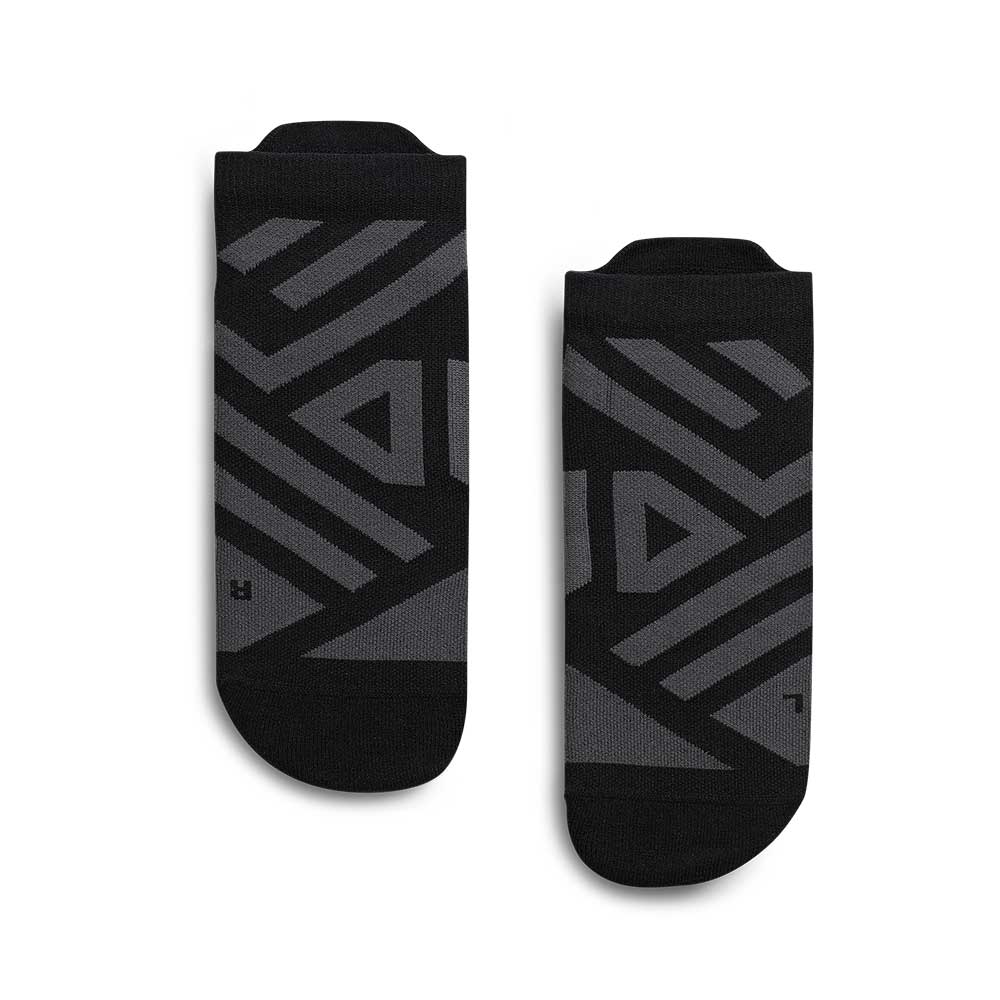 Men's Performance Low Sock in Black Shadow