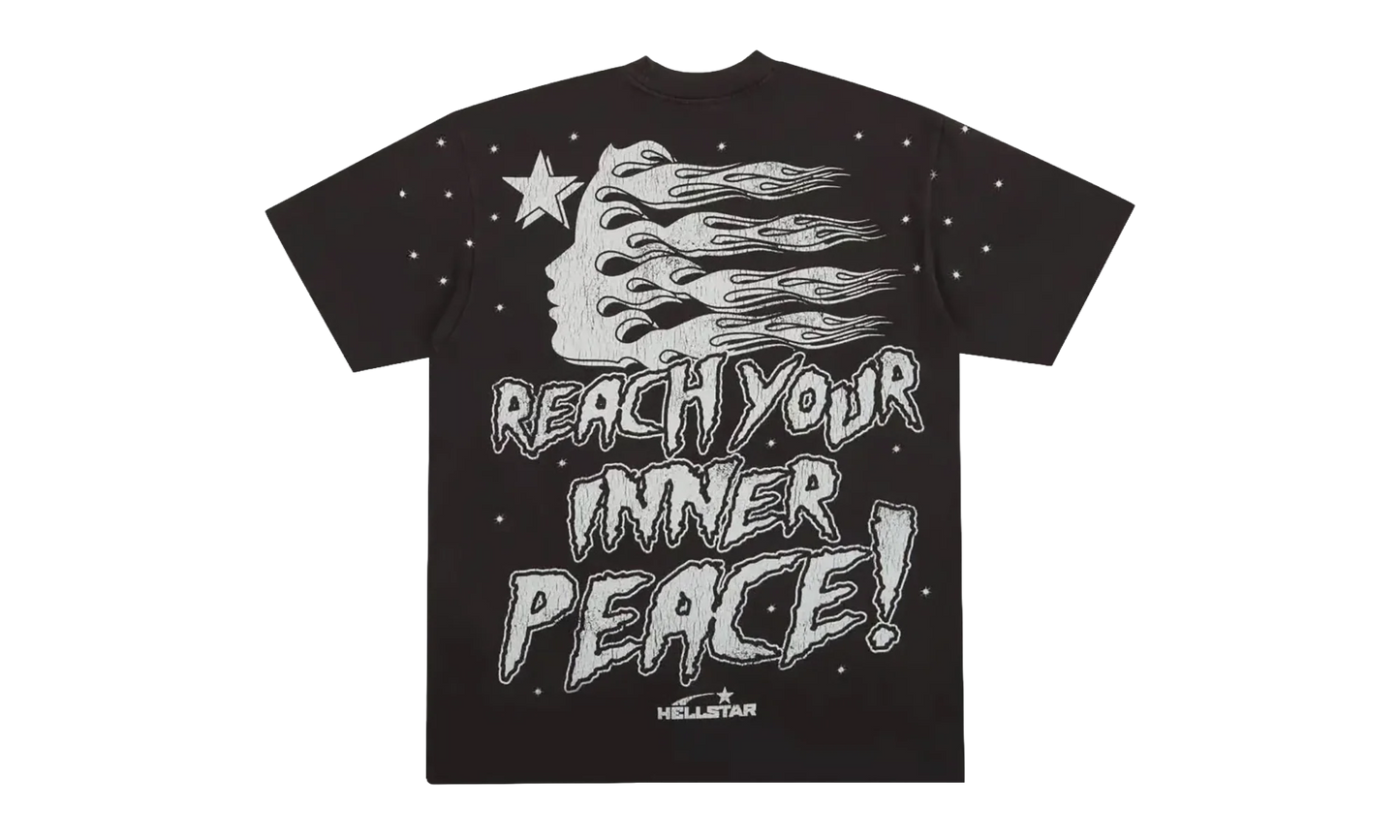 Reach Your Inner Peace Skeleton Tee "Black" HSR127