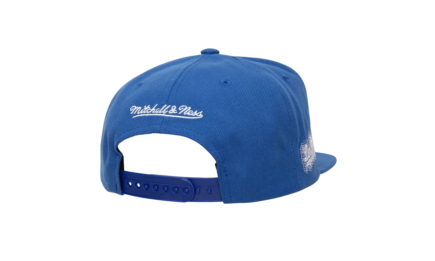 MLB Blurred Vision Snapback Cap "Los Angeles Dodgers - Blue" HHSS7657 LADYYPPPBLUE
