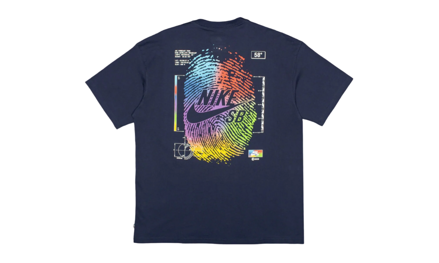 SB Skate Tee "Fingerprint - Midnight Navy" FV3501 410