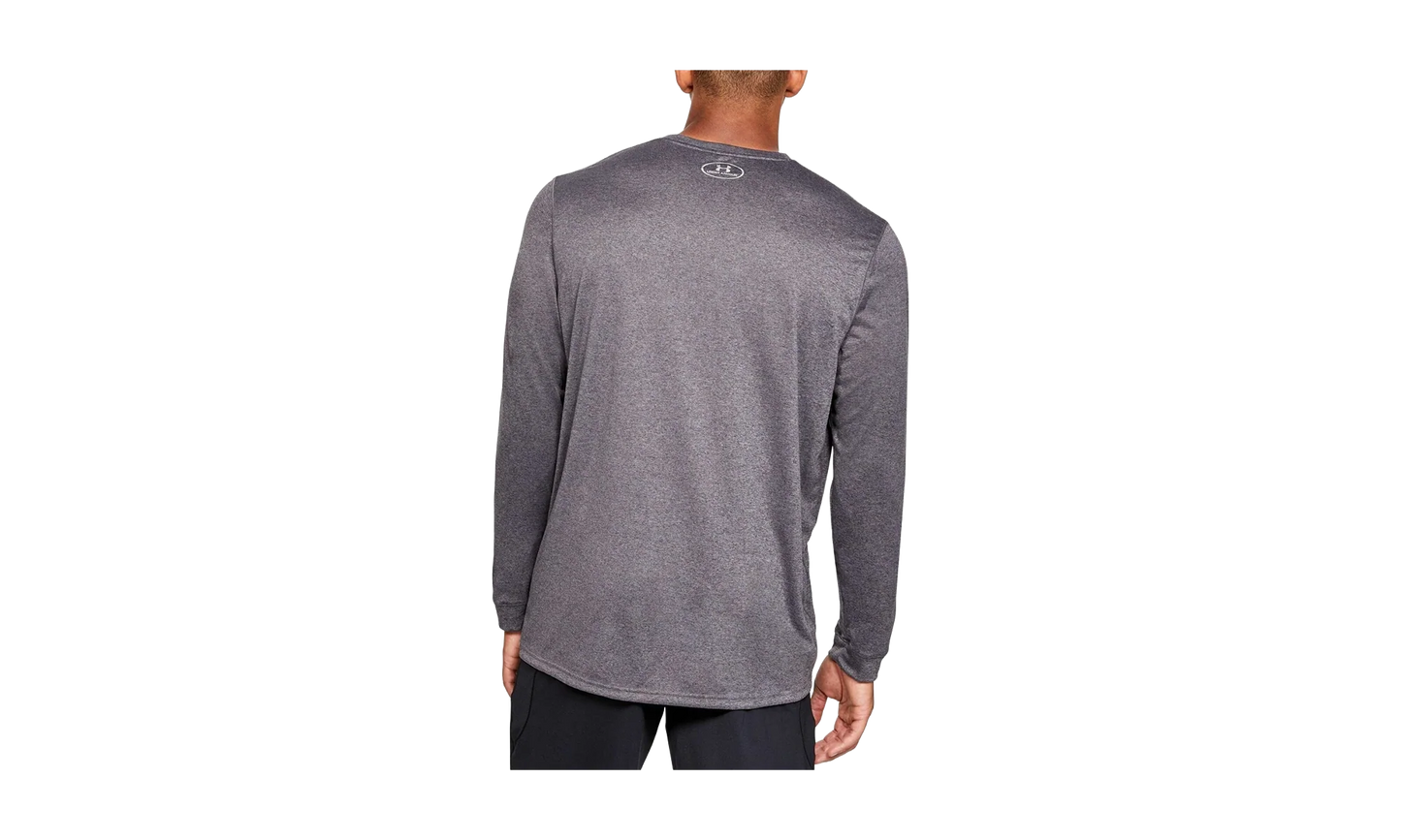 Locker Tee 2.0 Long Sleeve Shirt "Carbon Heather / Metallic Silver" 1305776 090
