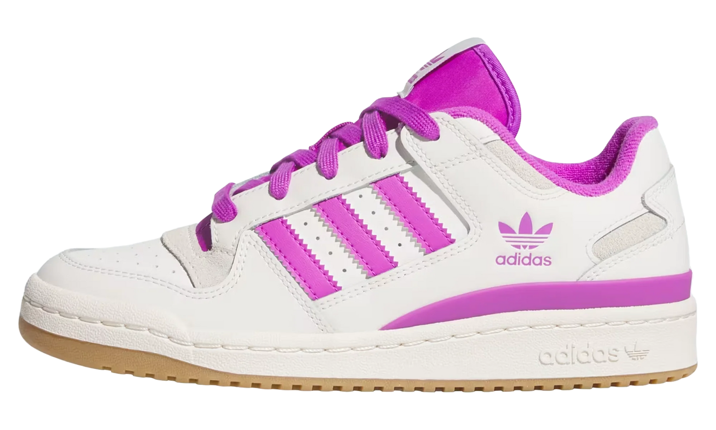 Forum Low CL Wmns "White / Purple" JR0474