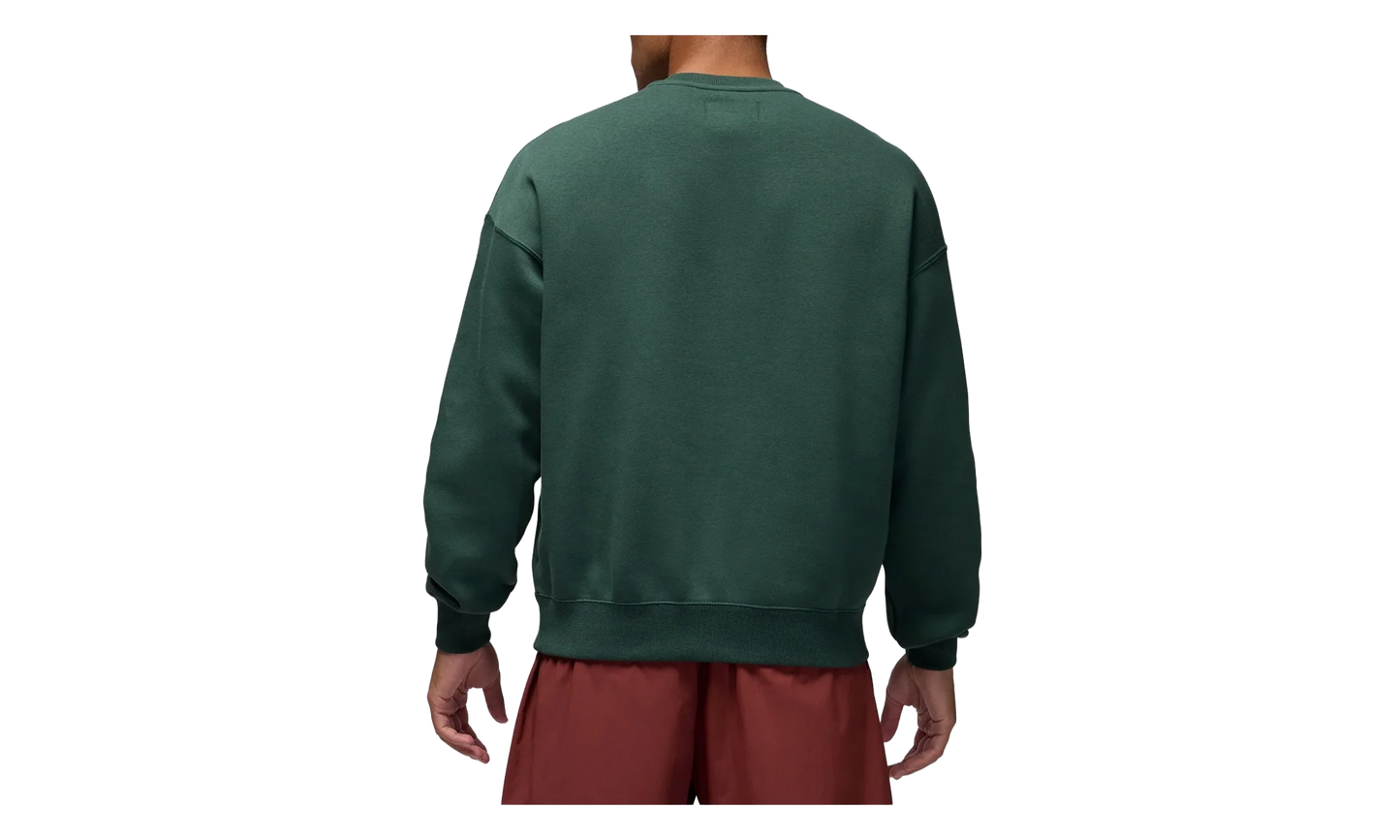 Jordan Brooklyn Fleece Crew-neck Sweatshirt "Midnight Green / Black" HV1874 316