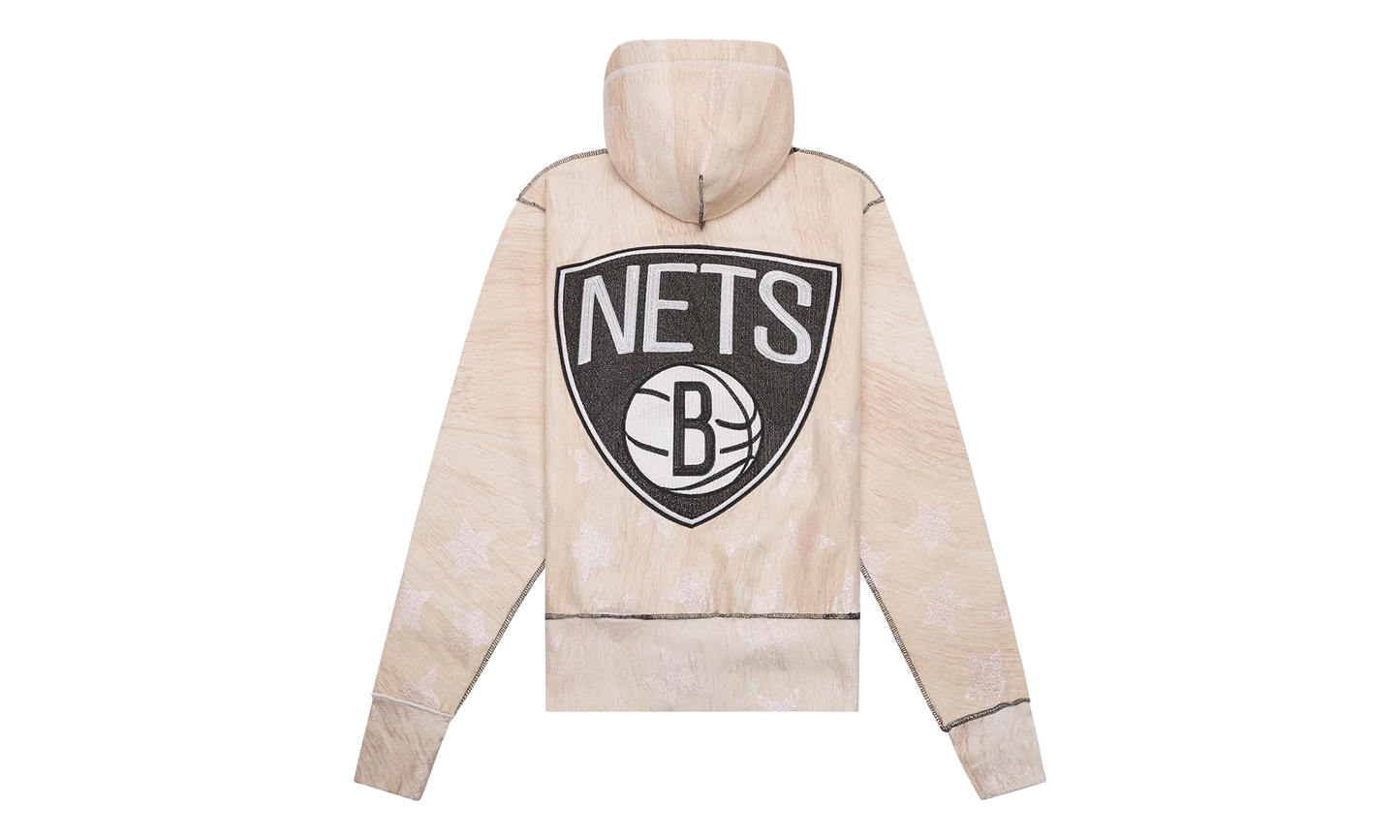 NBA Brooklyn Nets Hoodie "Wood Grain" ABC002