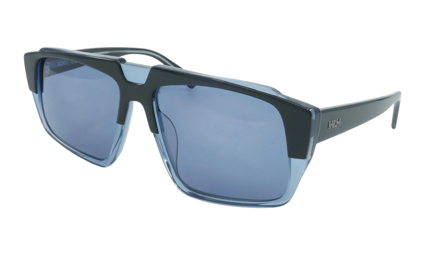 Aviator Sunglasses "Navy Blue" MCM693S-418