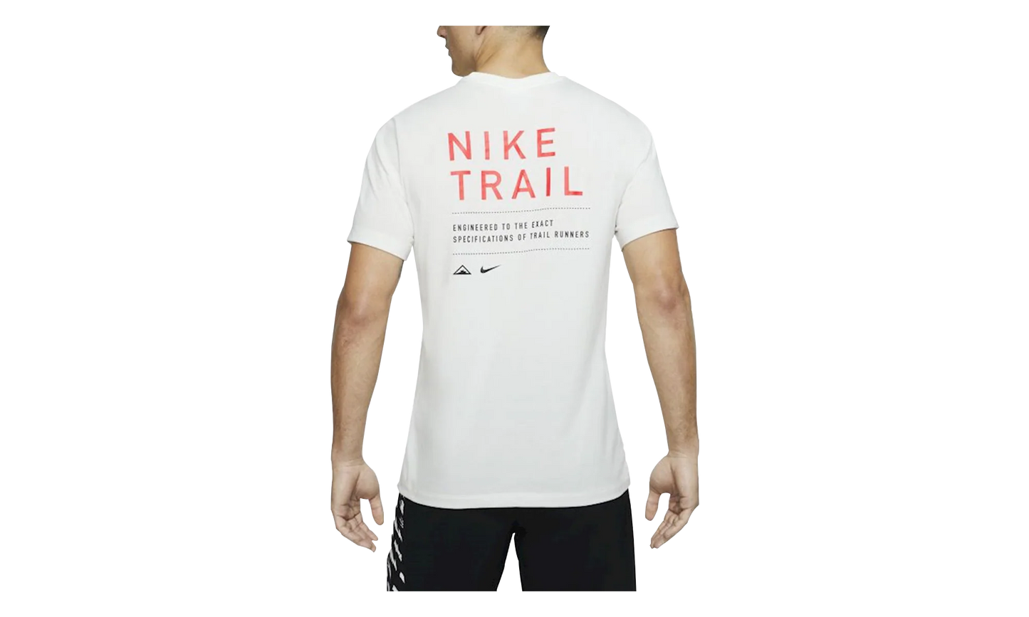 Dri-fit Trail Running T-shirt "White" CT3857 133