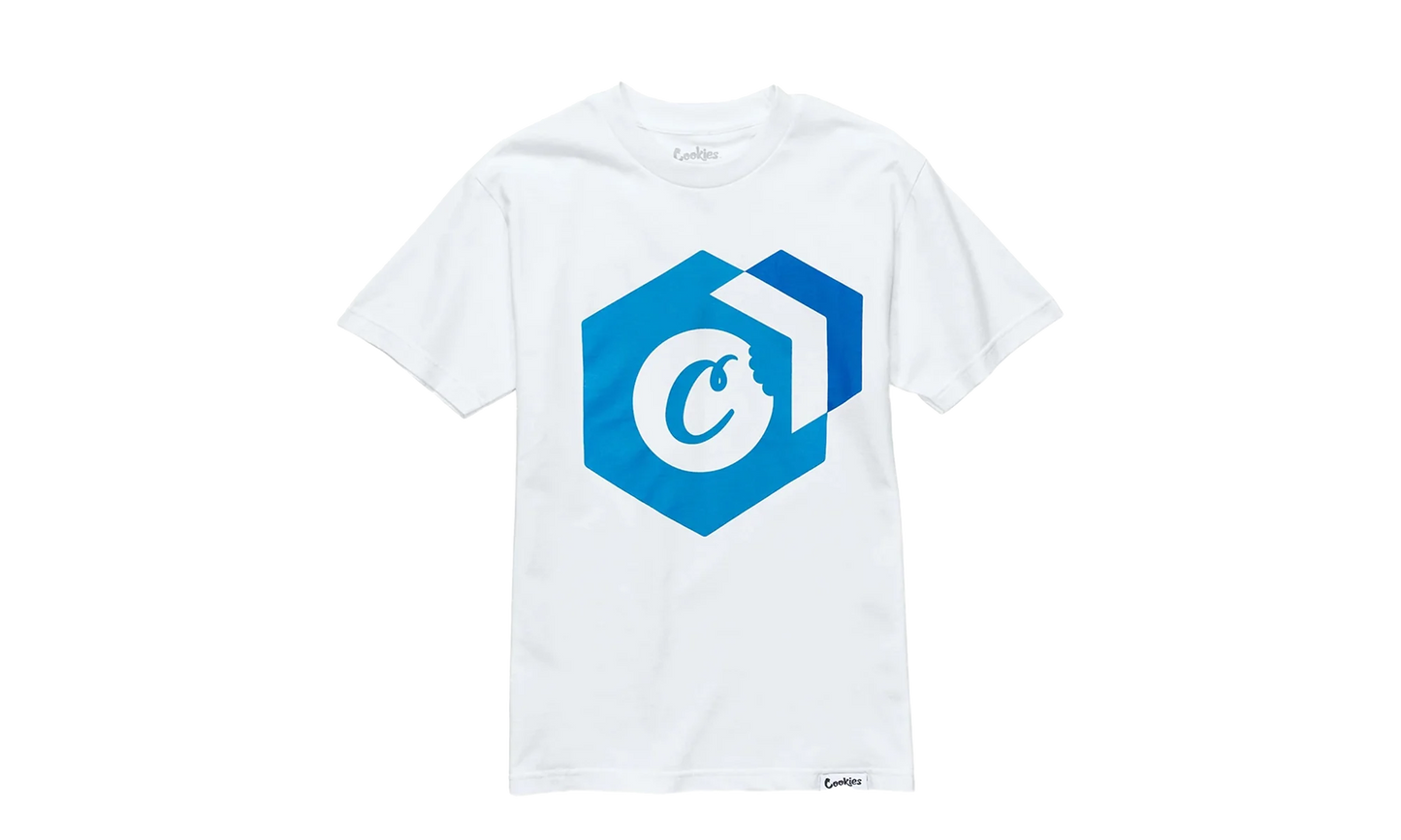 Bright Future Hexagon Logo Tee Shirt "White" 1545T4135 WBL