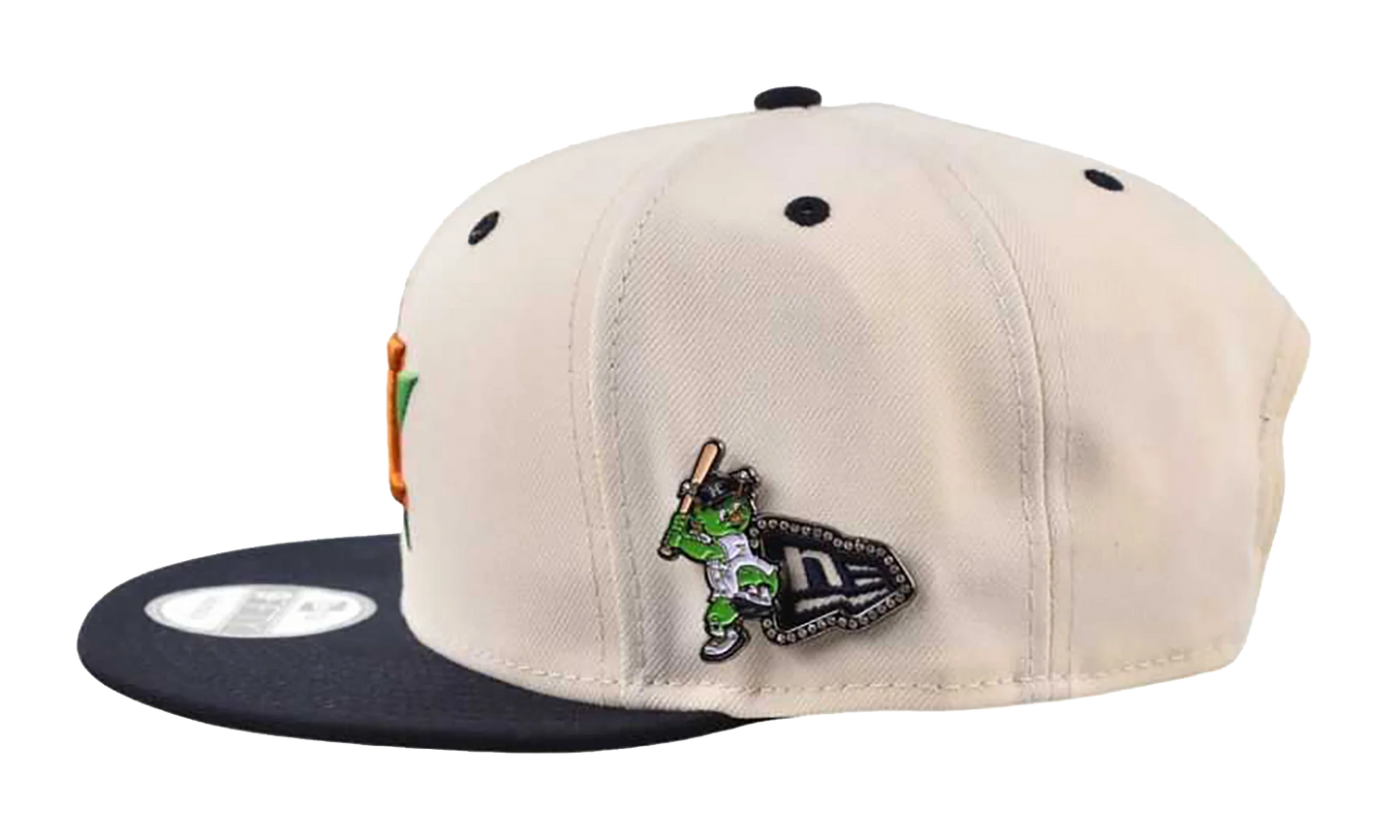 9FIFTY Mascot Pin Houston Astros Snapback "Beige / Navy" 60758457