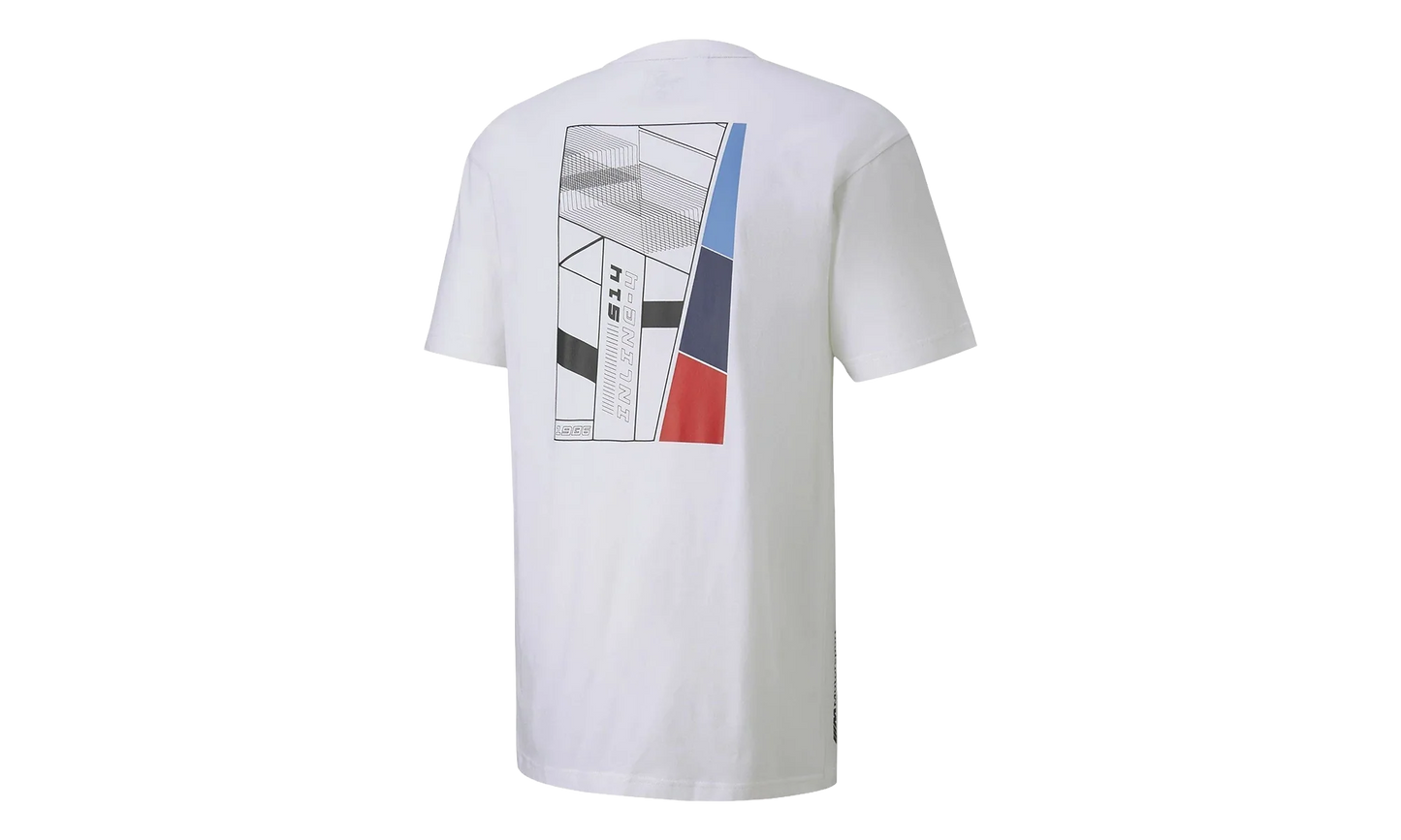 BMW Motorsport Life Graphic Tee "Puma White" 596091 02